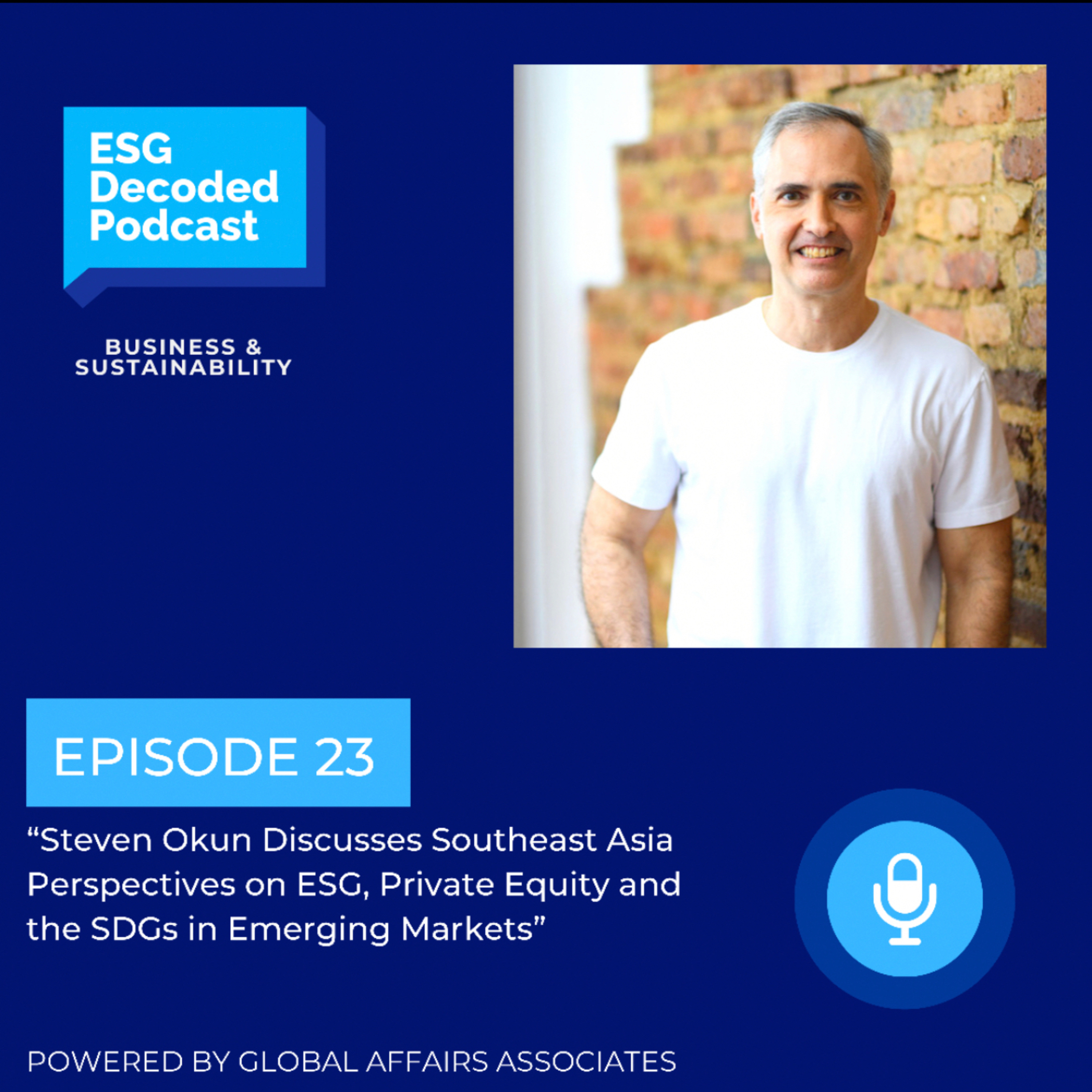 Steven Okun Discusses Southeast Asia Perspectives on ESG, Private Equity and the SDGs in Emerging Markets episode artwork