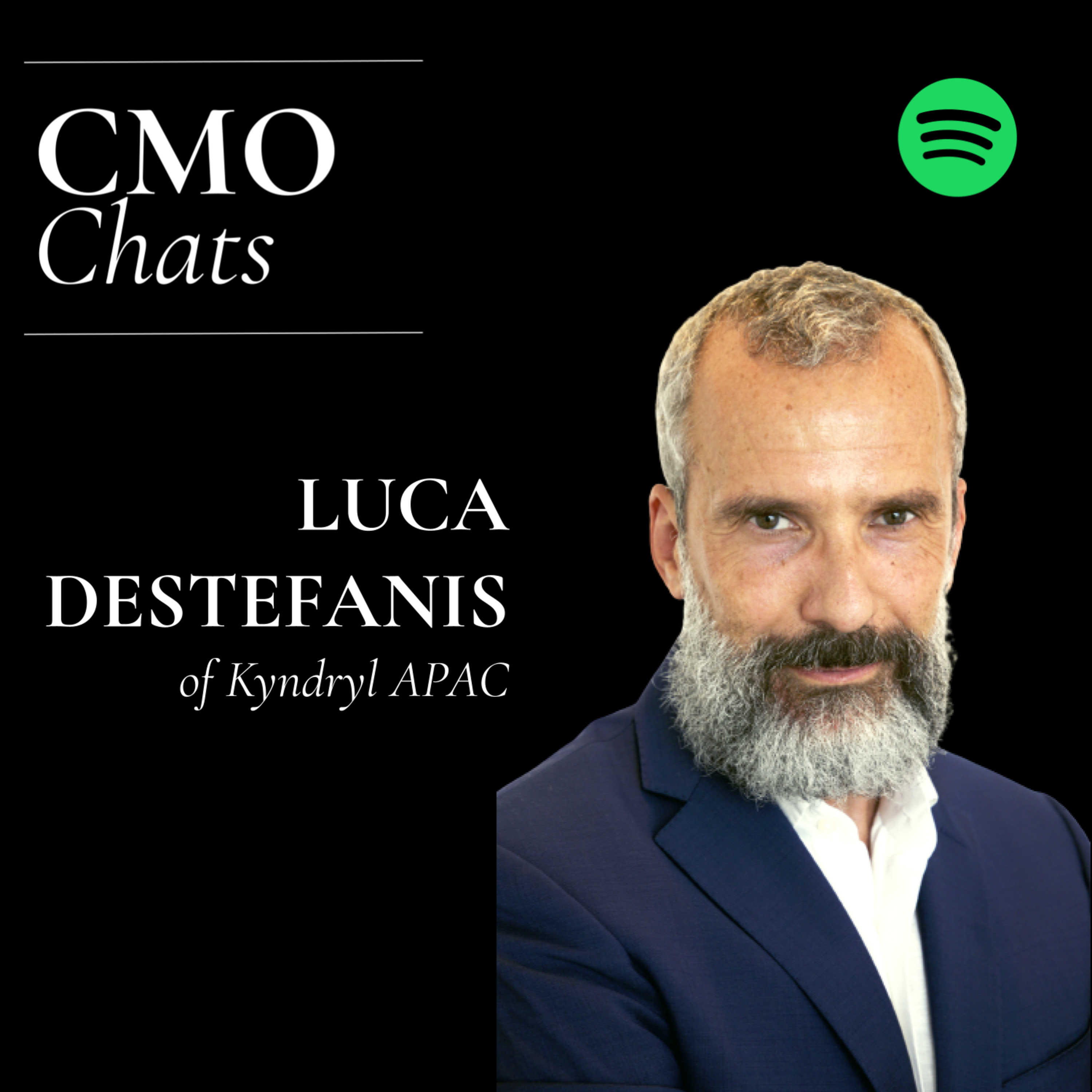 CMO Chats | Luca Destefanis, Head of Marketing, APAC at Kyndryl episode artwork