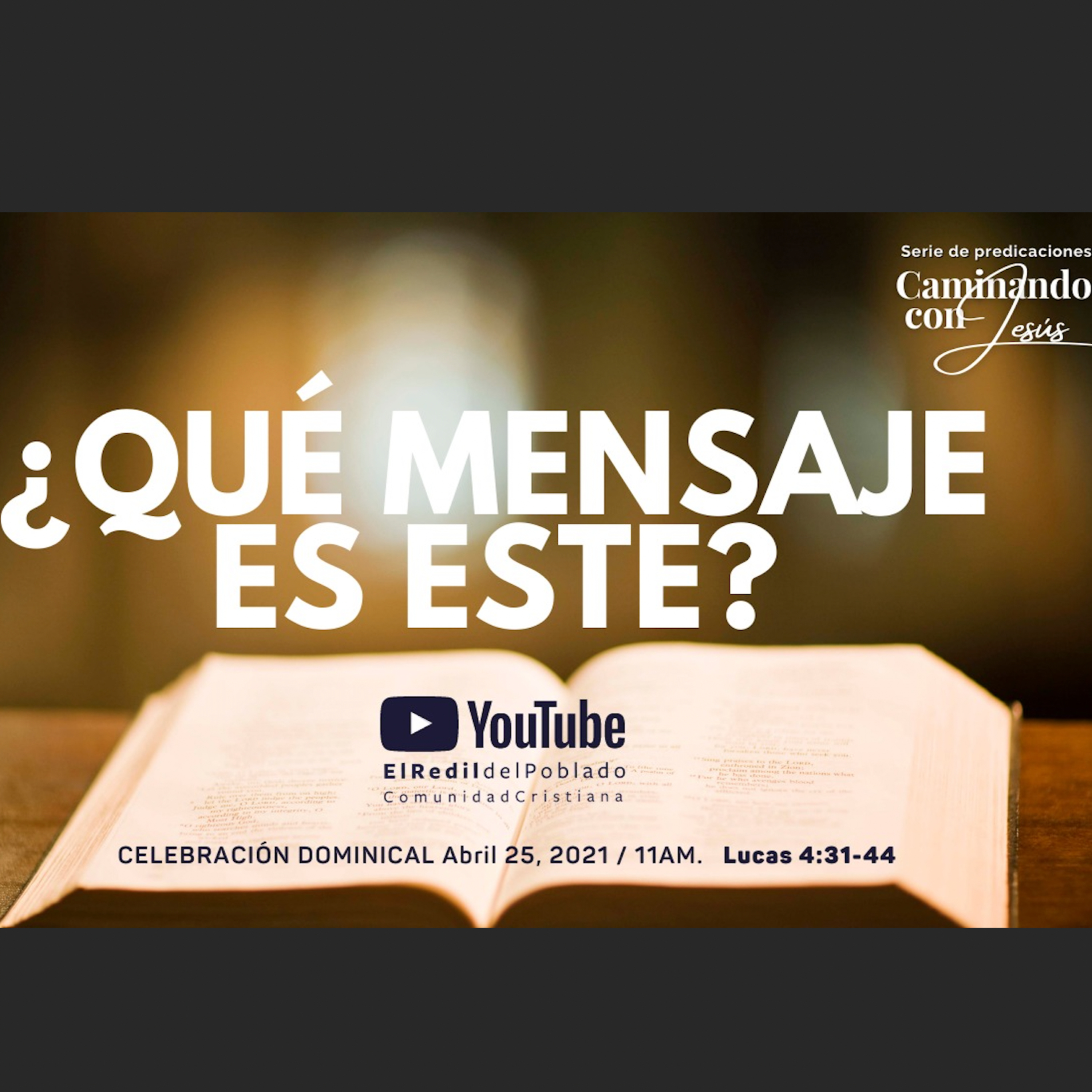 Portada de Predicas del Redil del Poblado