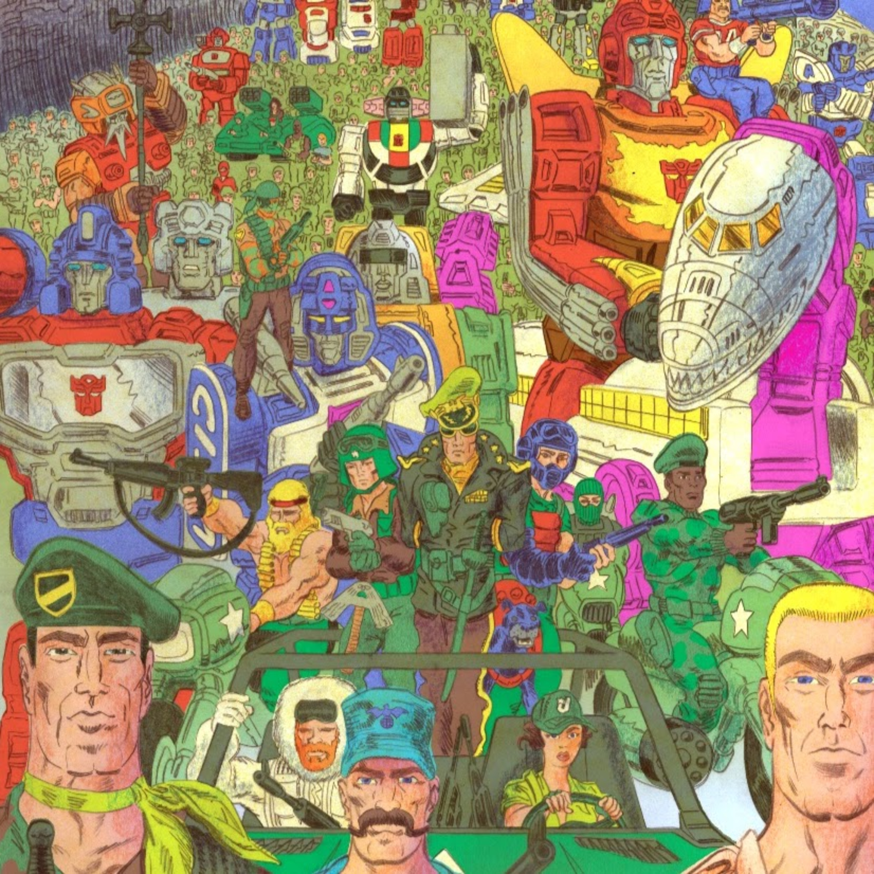 Подкаст «дУХОта» — Читаем «Transformers vs G.I. Joe»