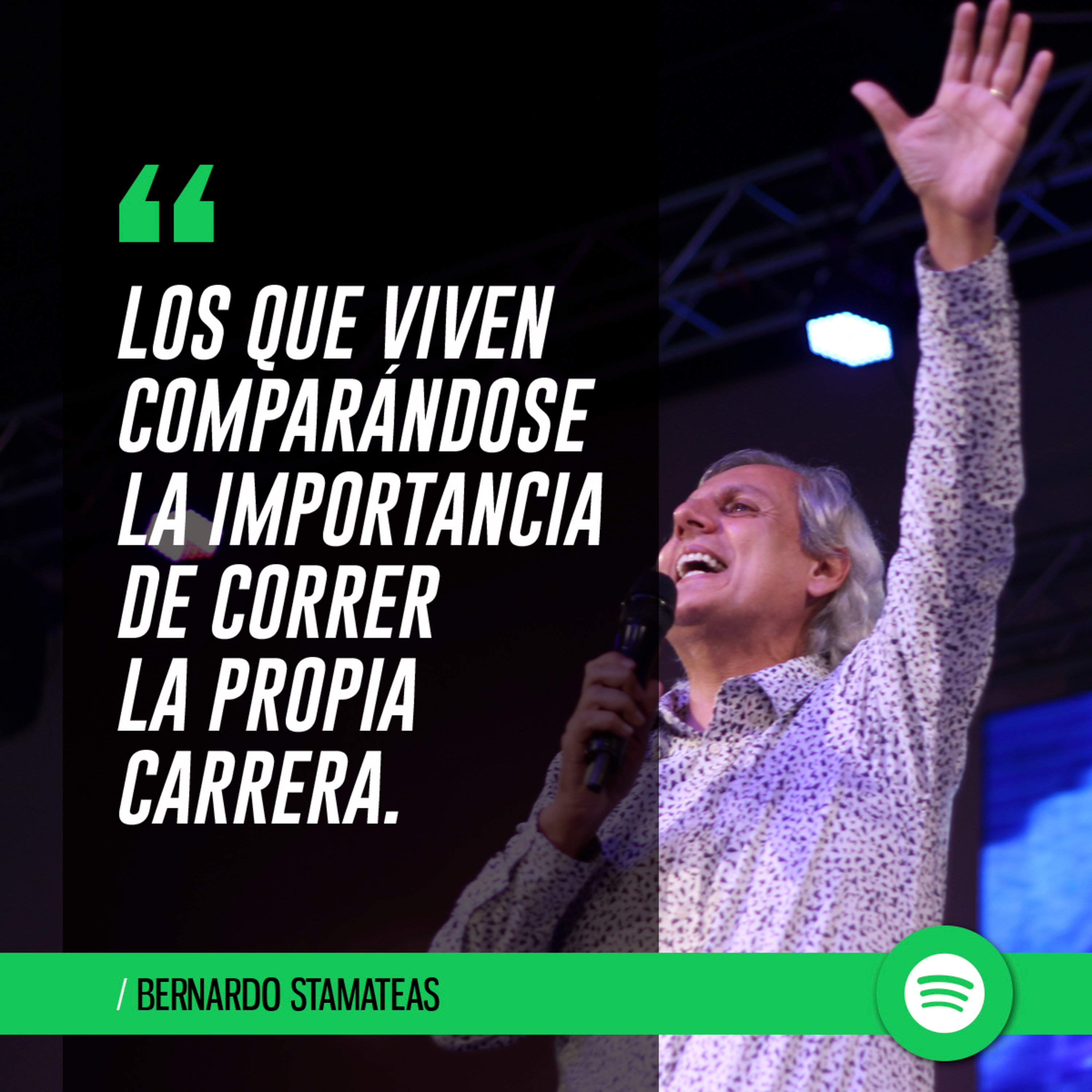 Los que viven COMPARÁNDOSE, la importancia de correr la propia carrera. episode artwork