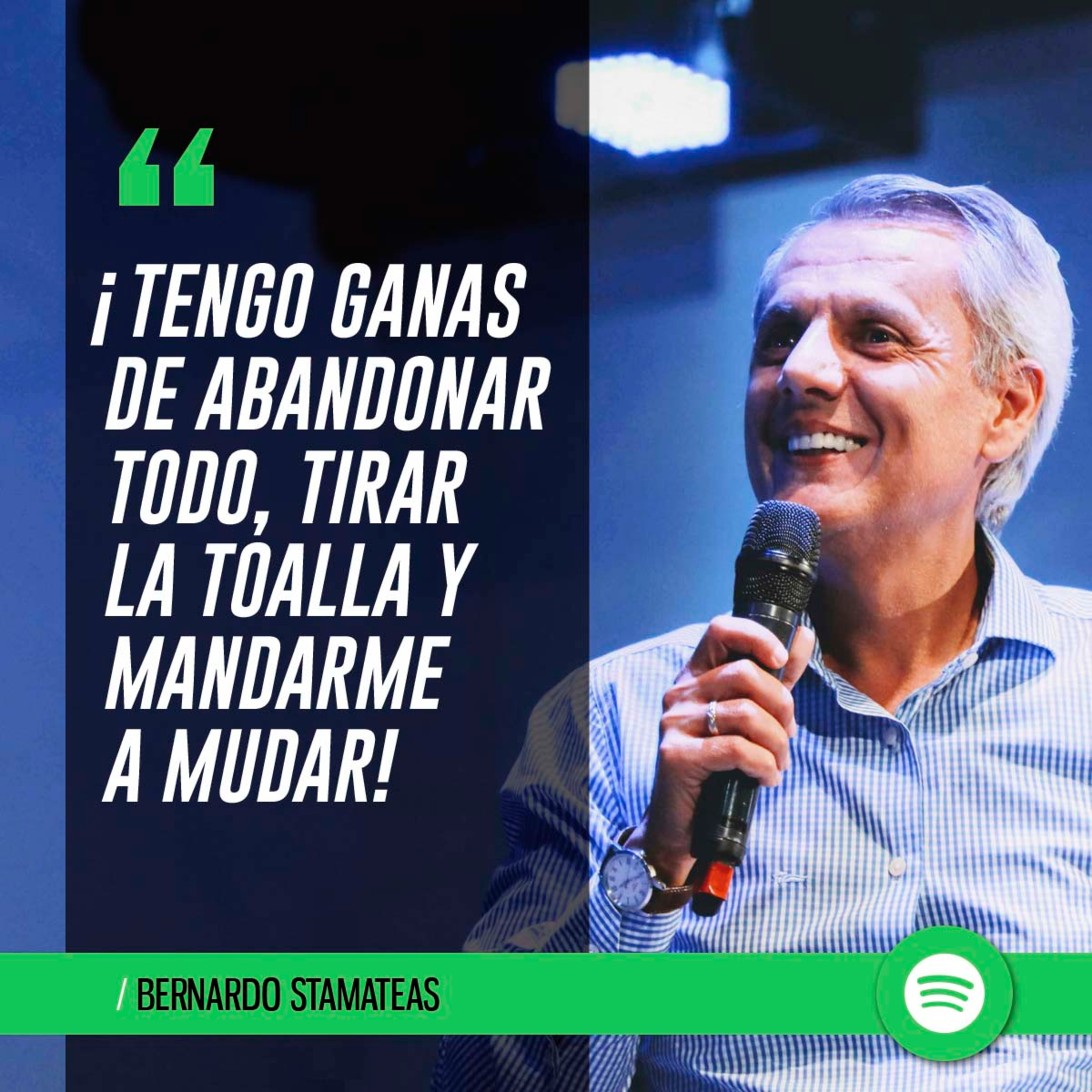 ¡Tengo ganas de abandonar todo, tirar la toalla y mandarme a mudar!  episode artwork