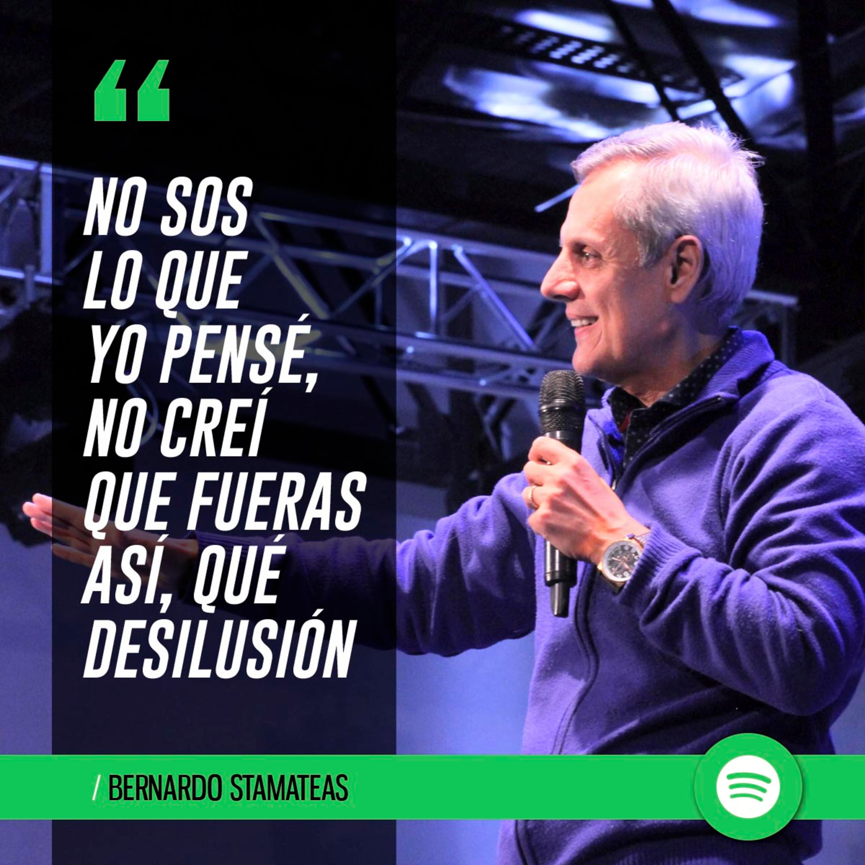 “No sos lo que yo pensé, no creí que fueras así, qué DESILUSIÓN” episode artwork