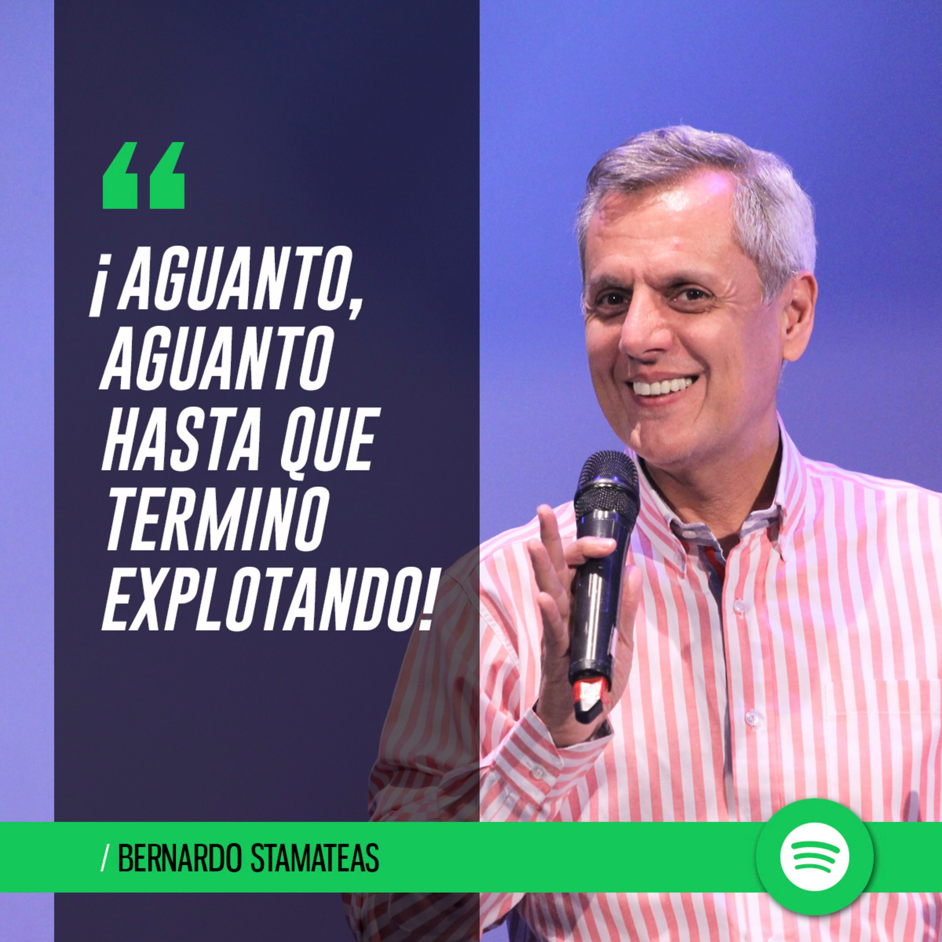 "¡Aguanto, aguanto hasta que termino explotando!" episode artwork