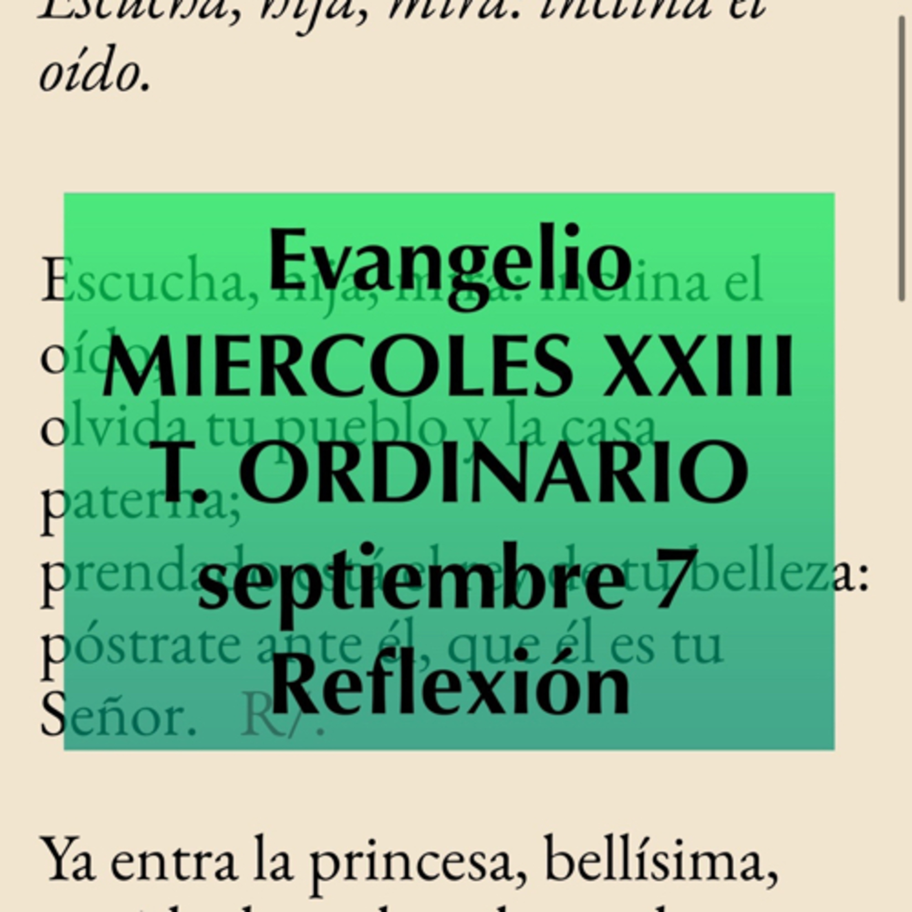 Reflexiones para orar