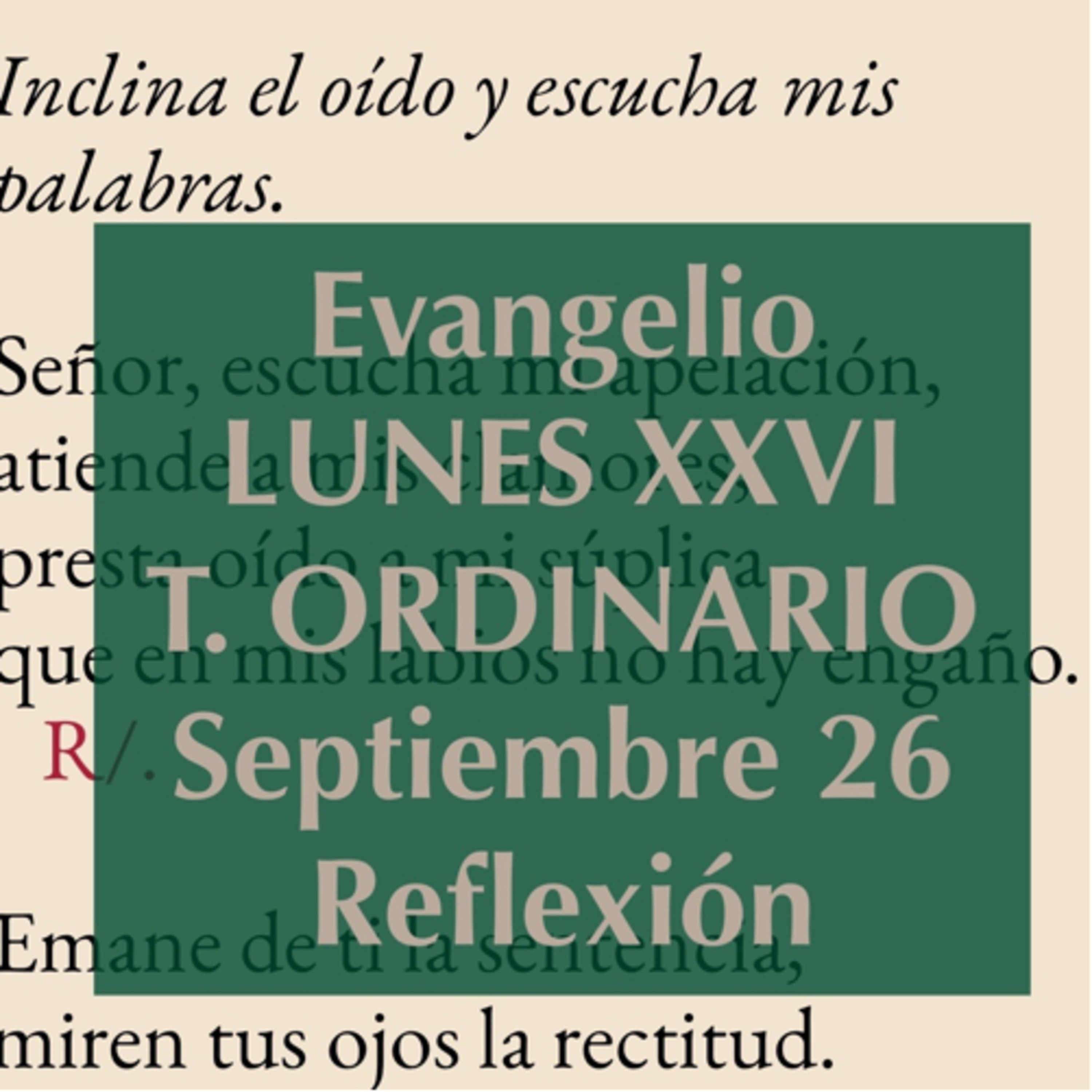 Reflexiones para orar