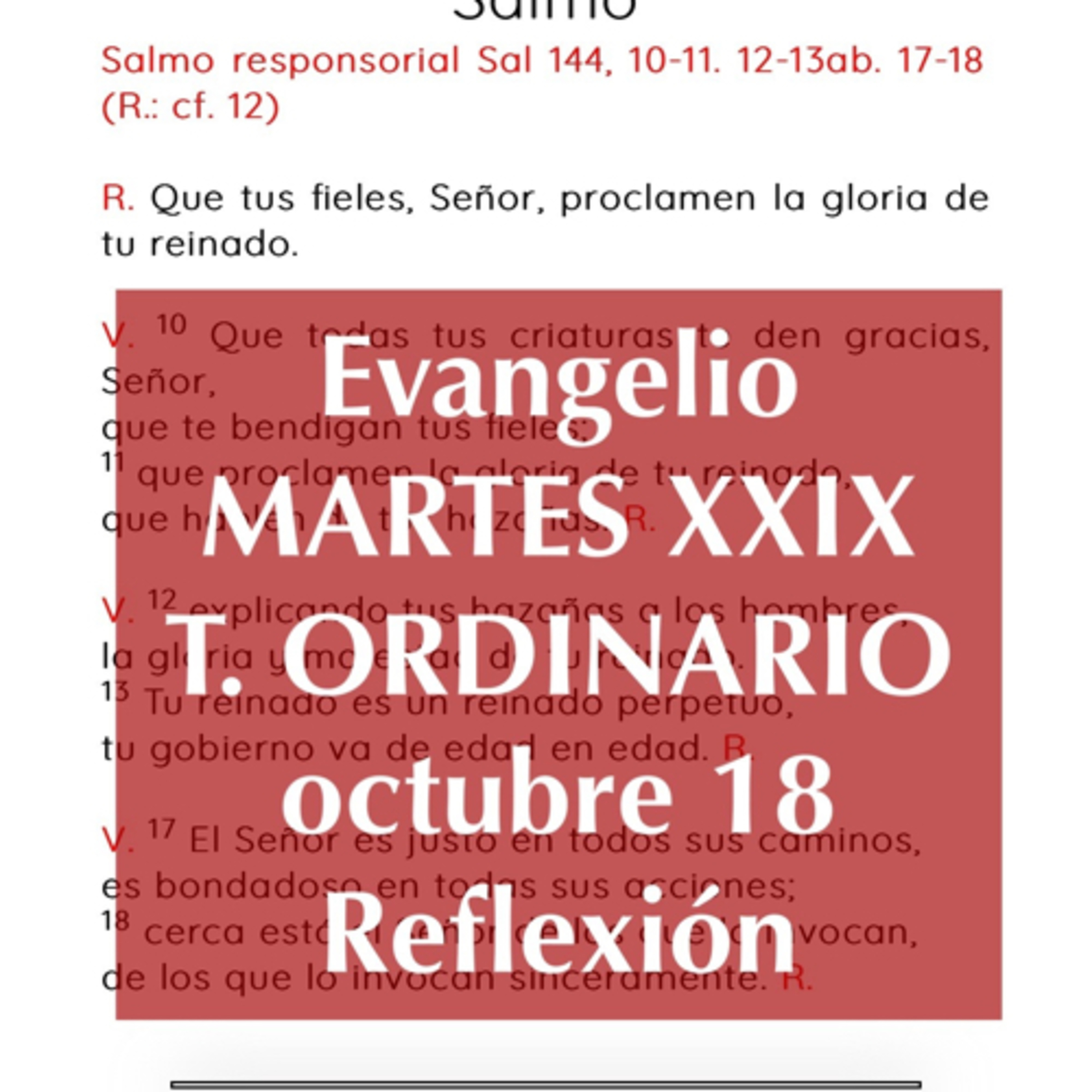 Reflexiones para orar