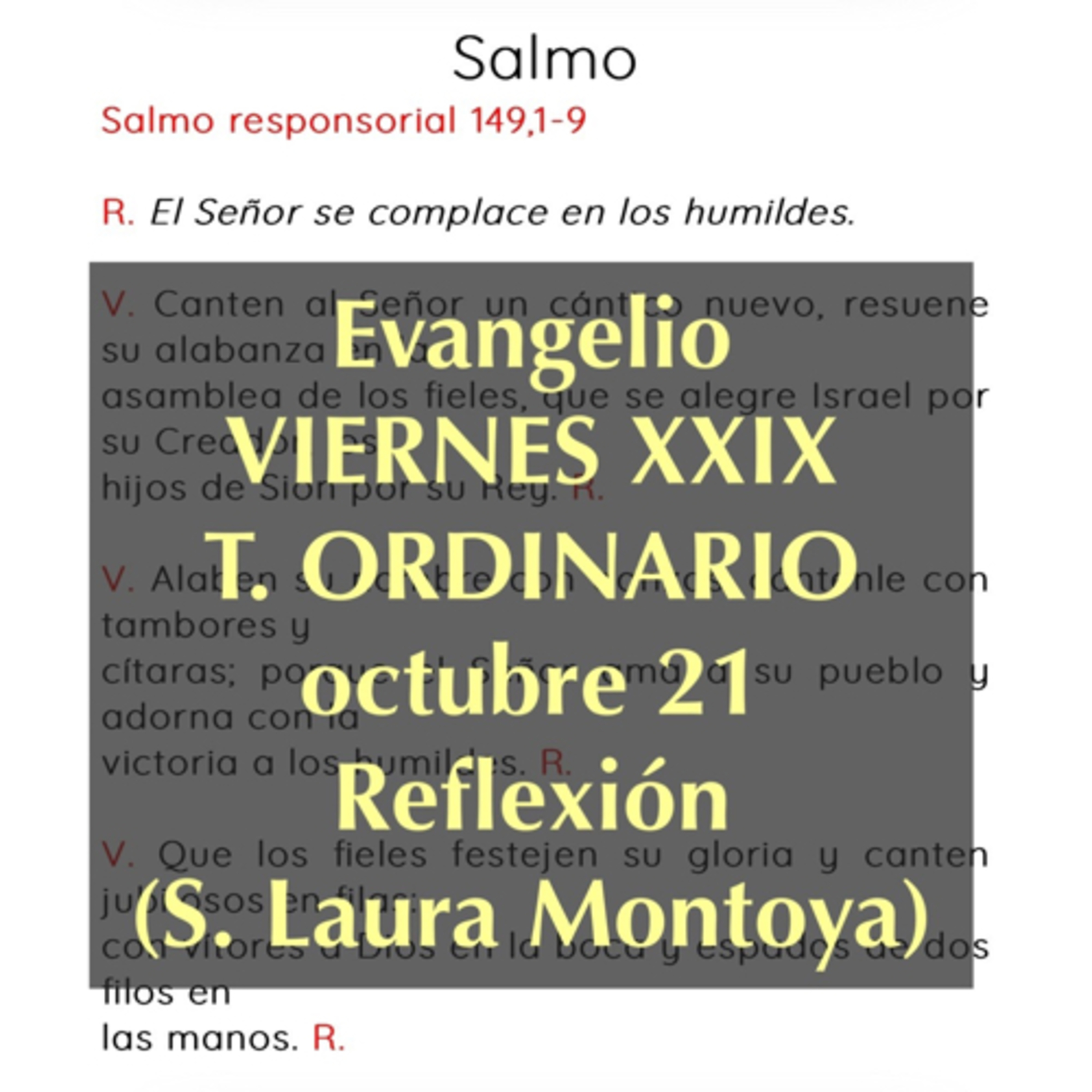Reflexiones para orar