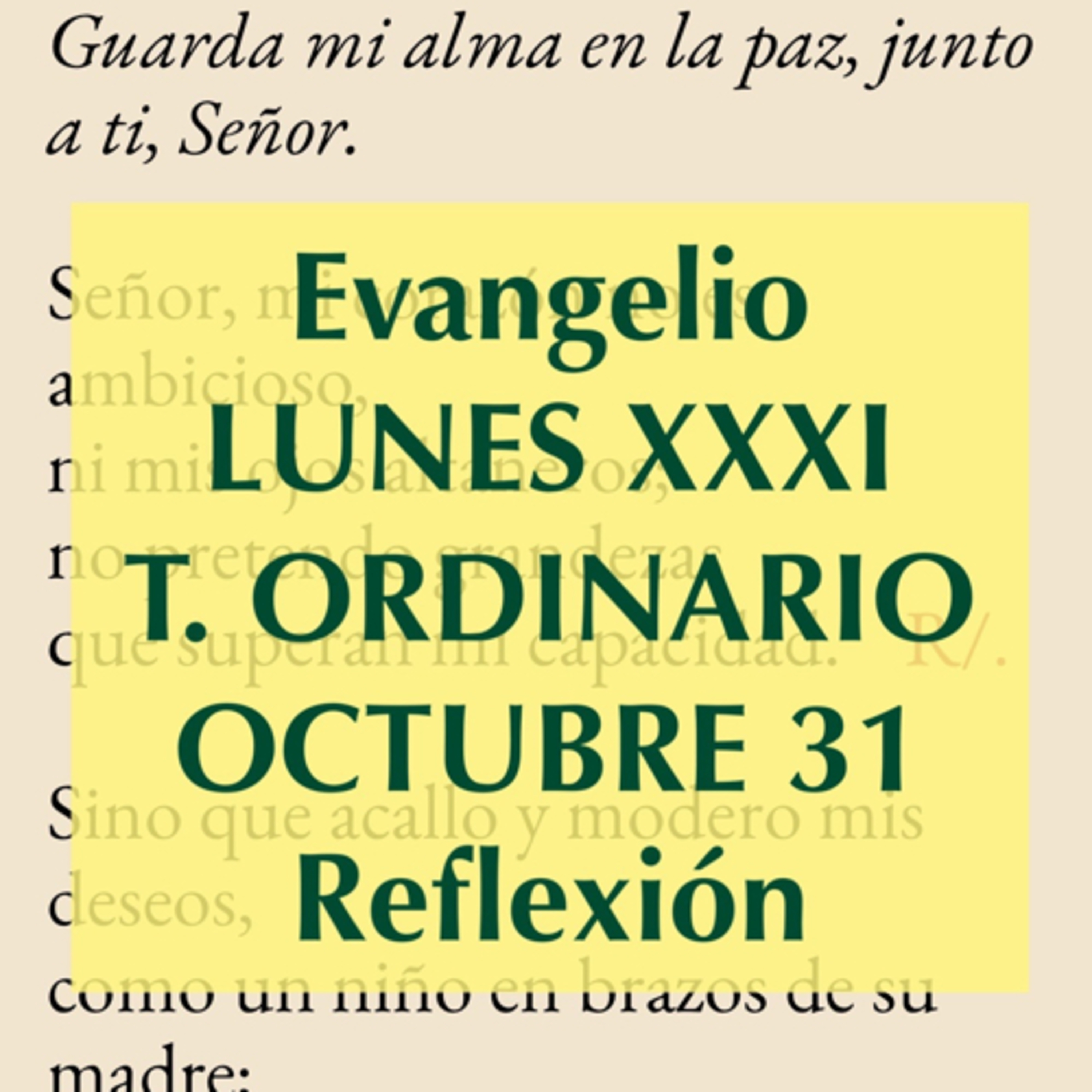 Reflexiones para orar