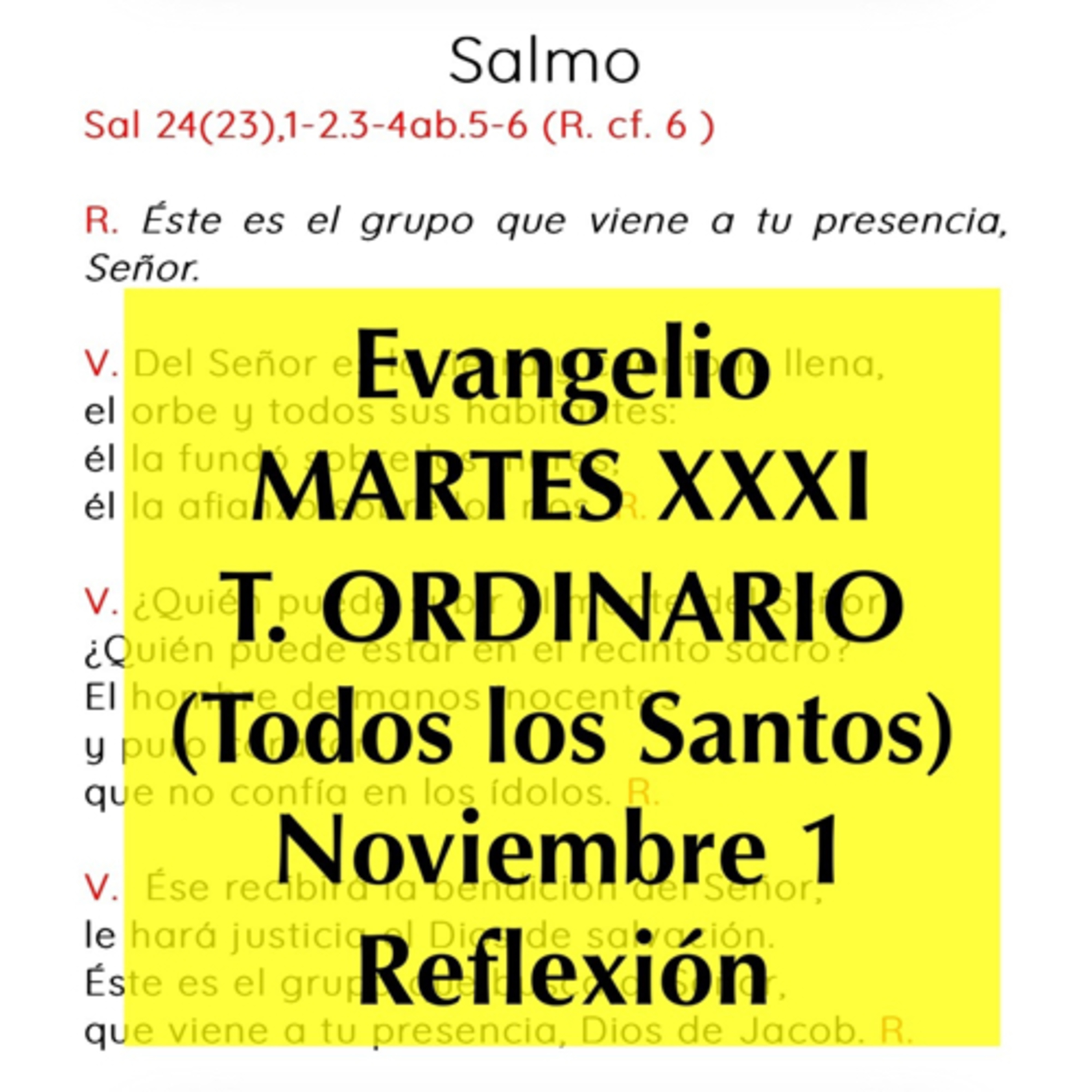 Reflexiones para orar