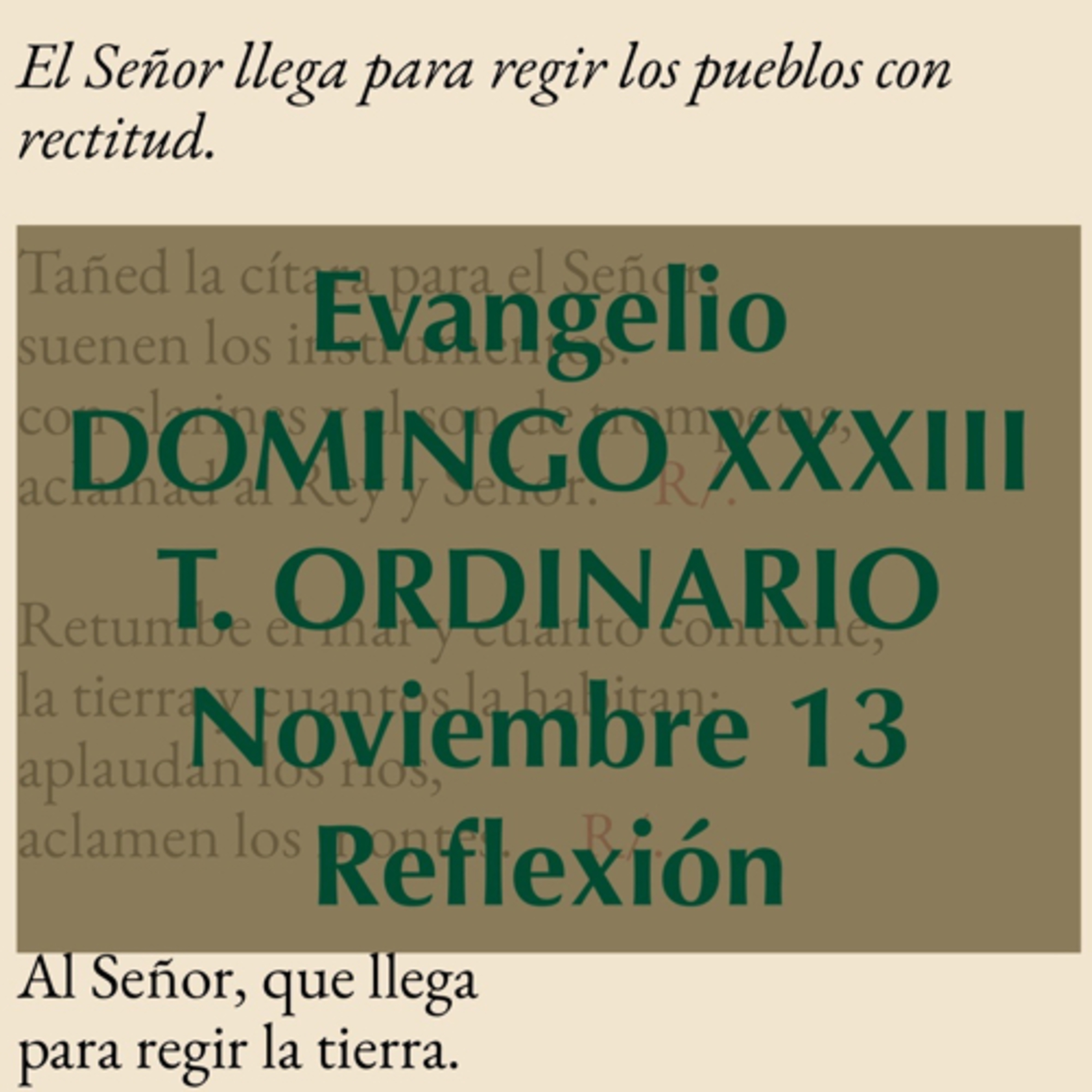 Reflexiones para orar