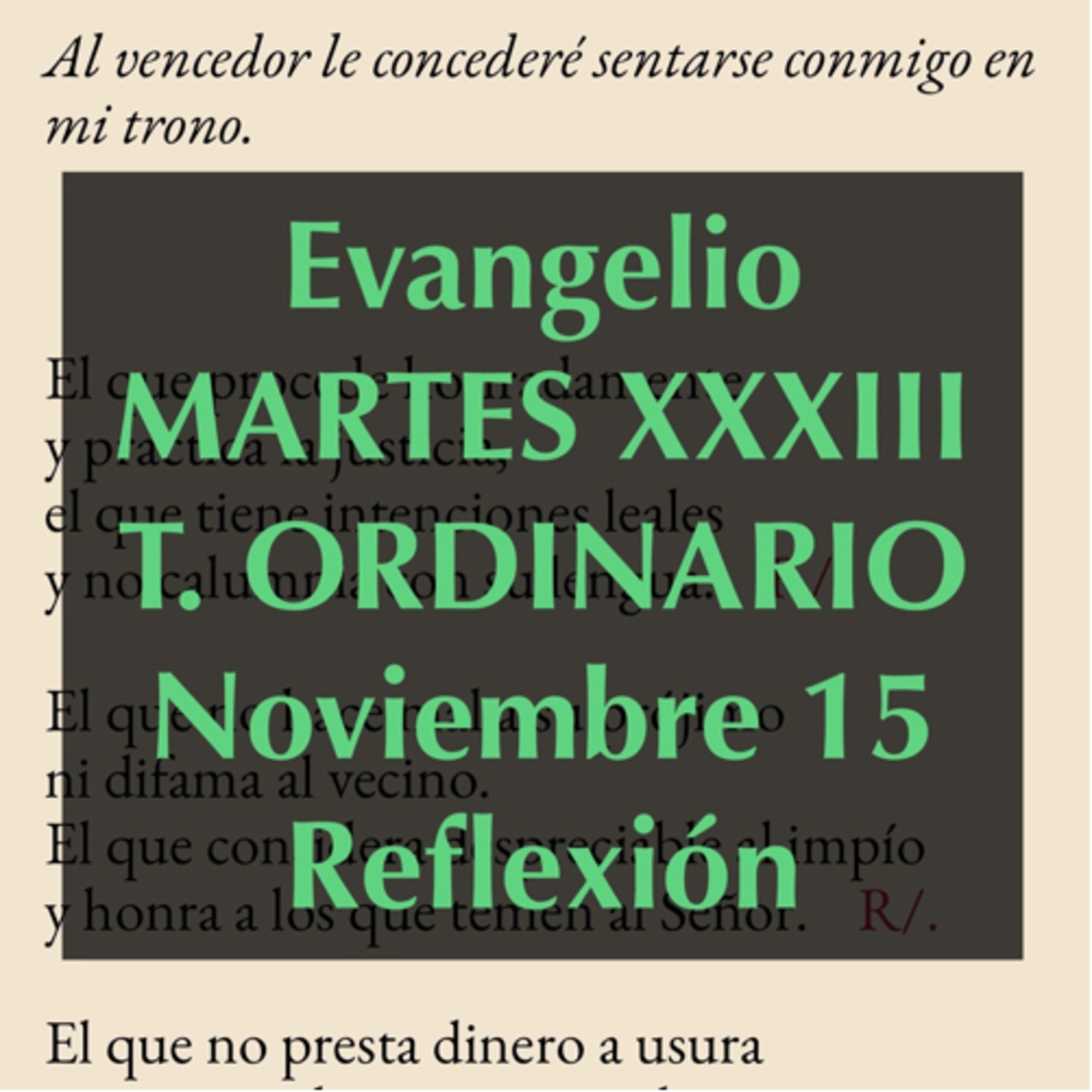 Reflexiones para orar