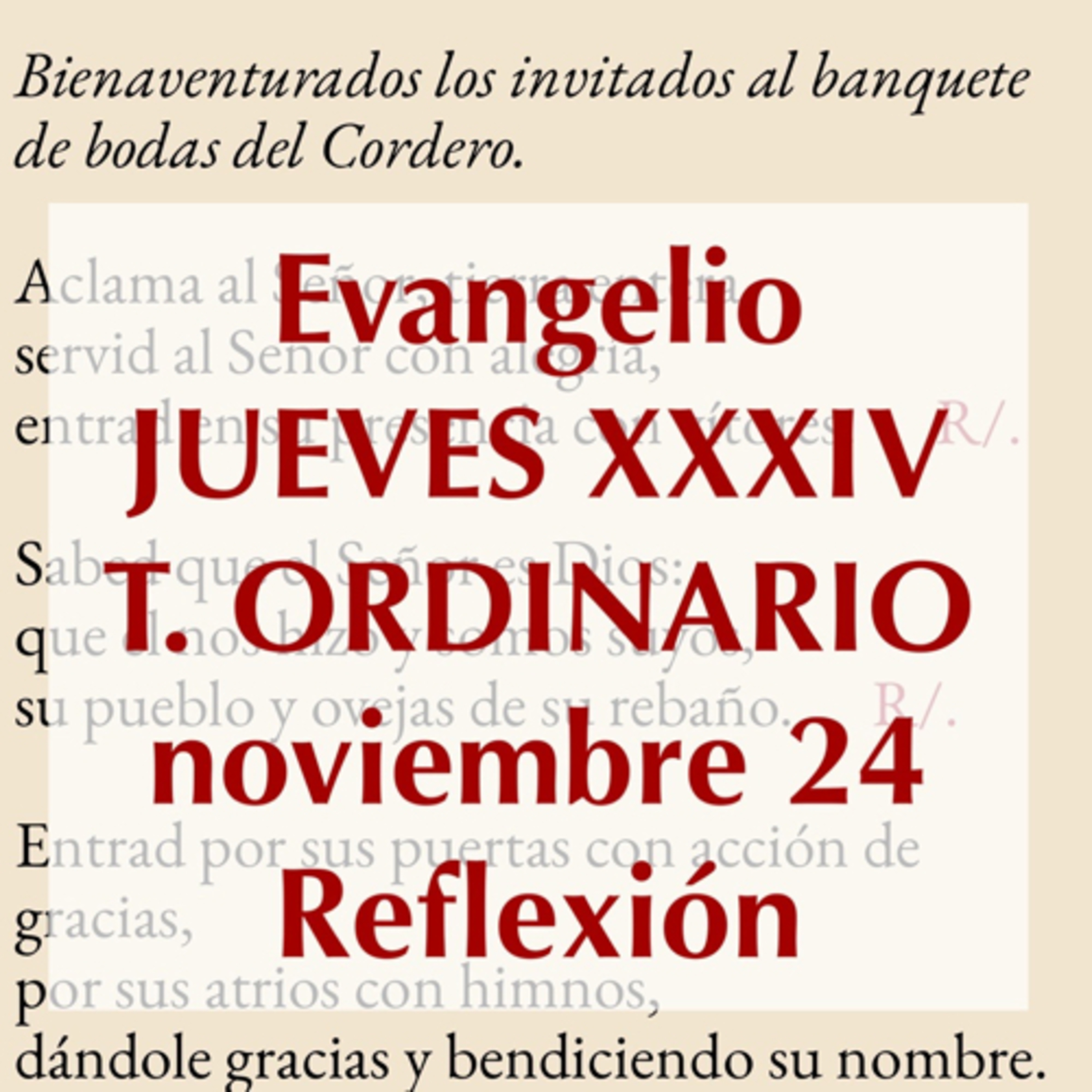 Reflexiones para orar