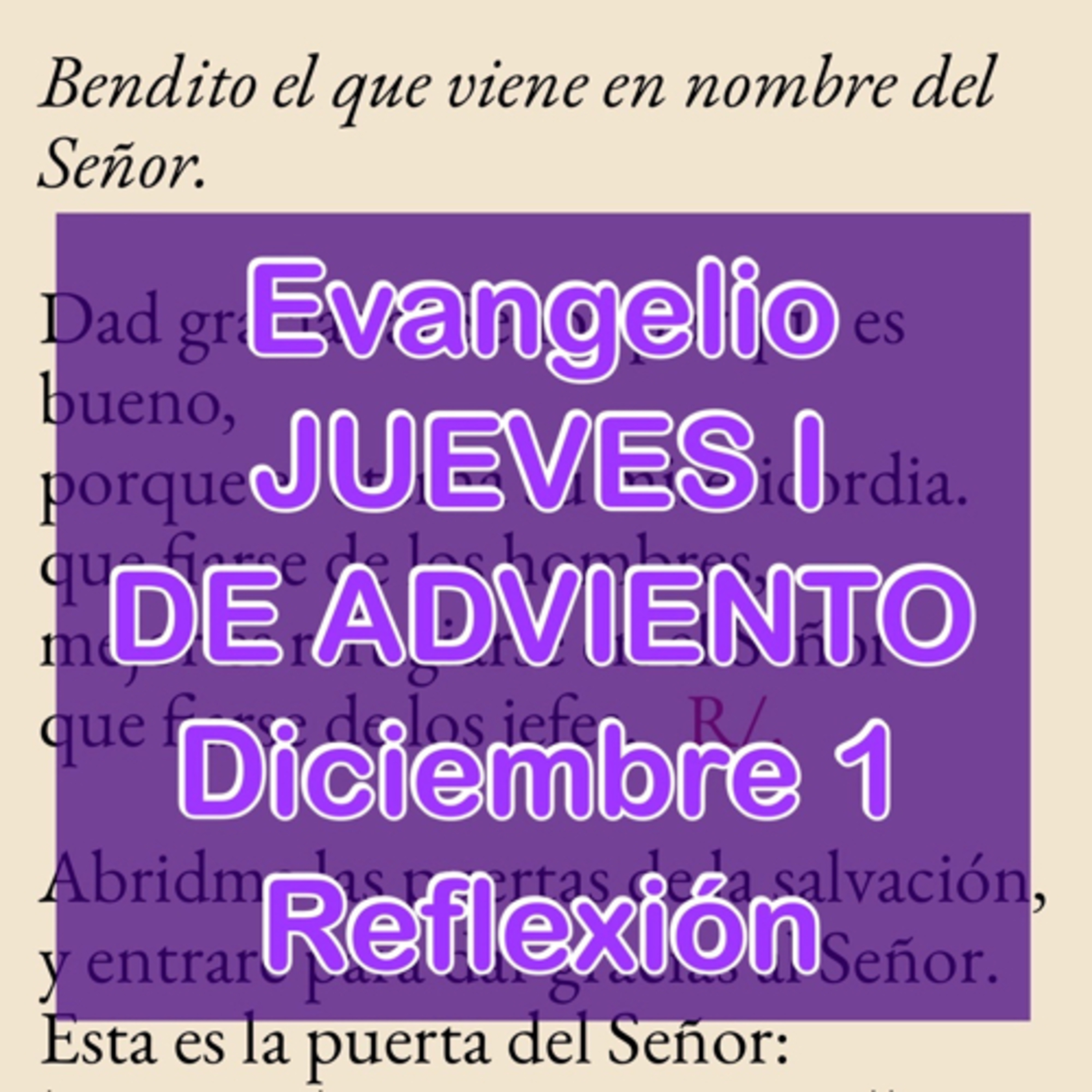 Reflexiones para orar