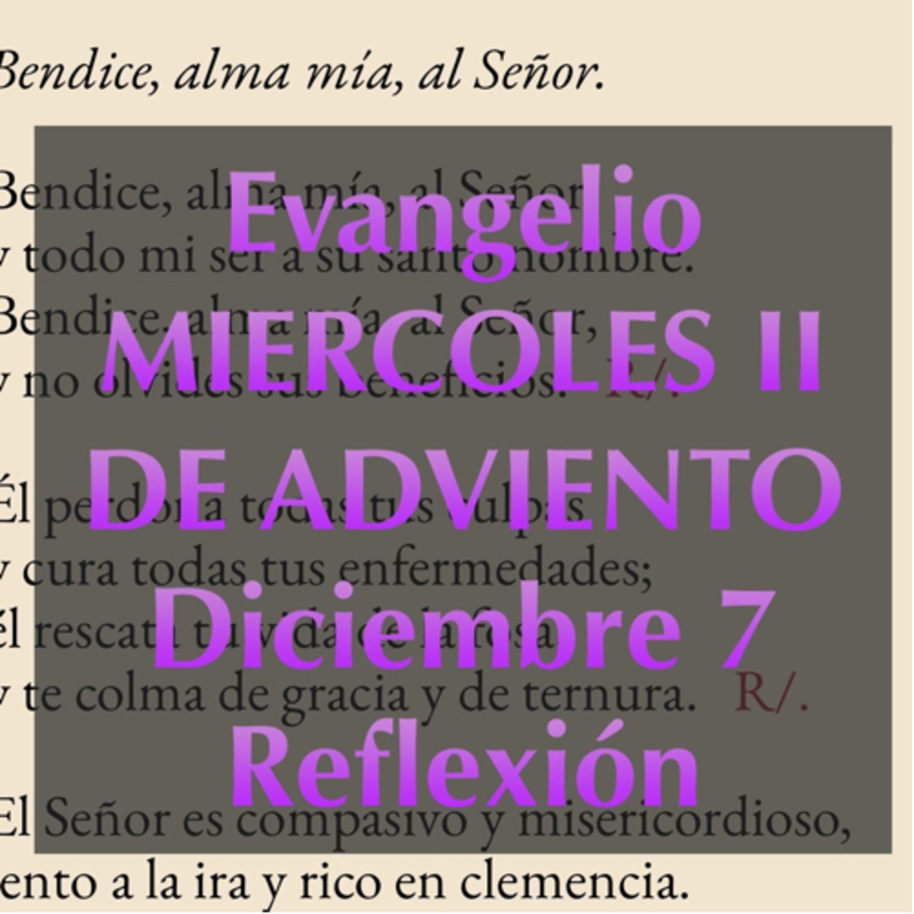 Reflexiones para orar