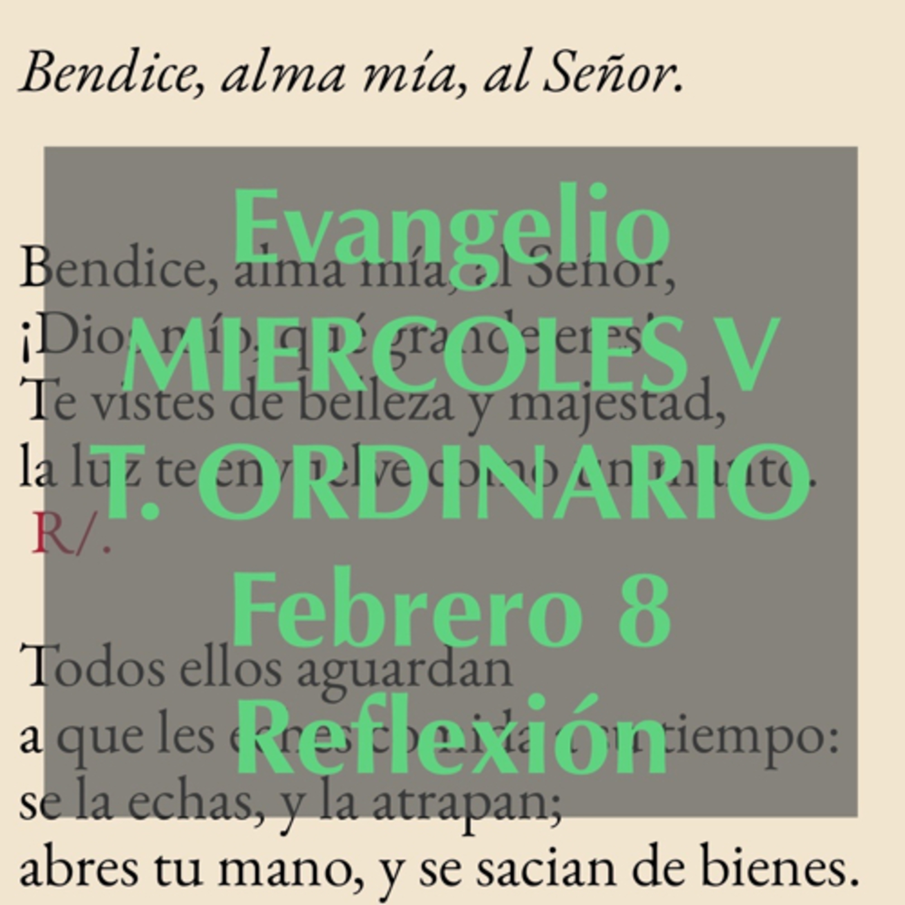 Reflexiones para orar