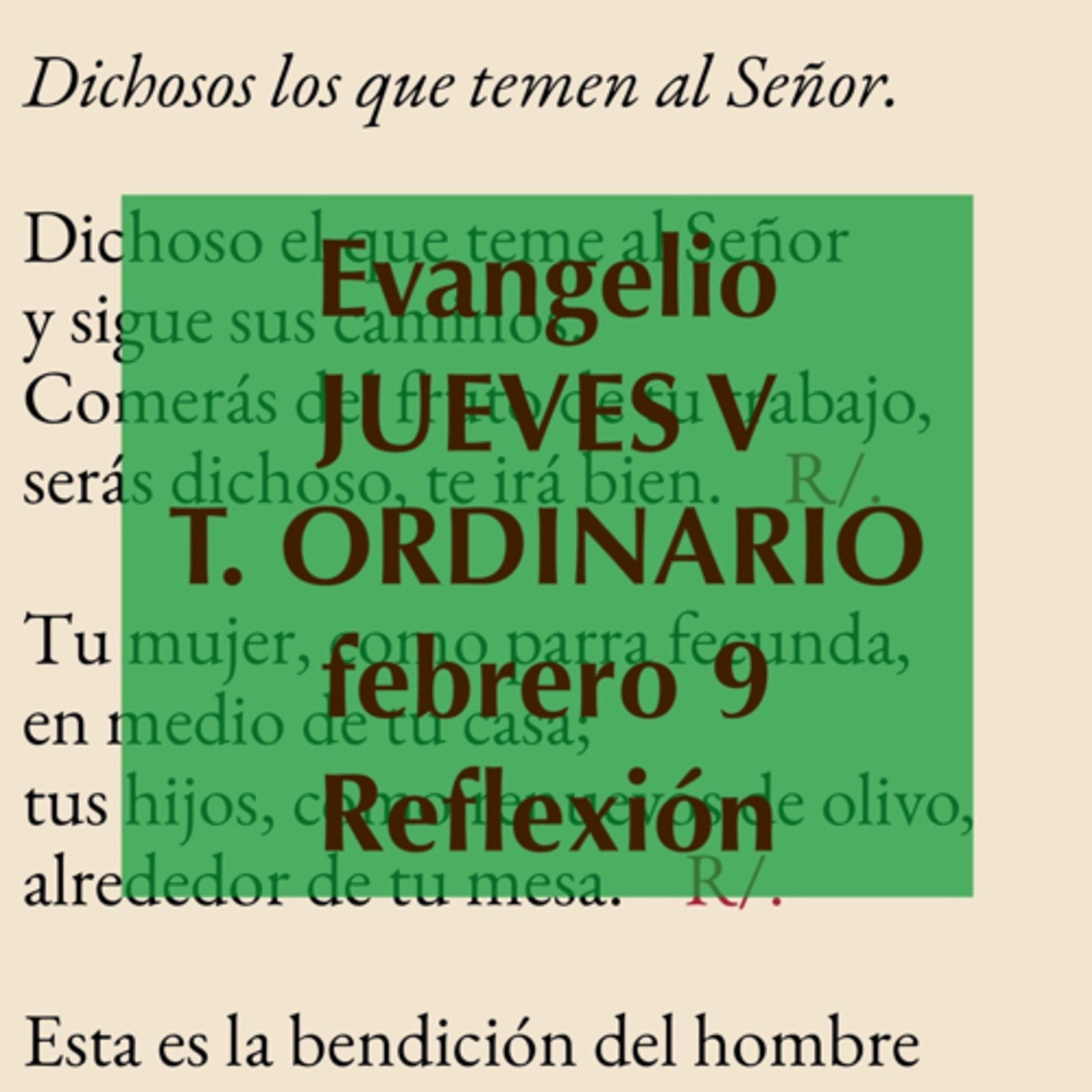 Reflexiones para orar