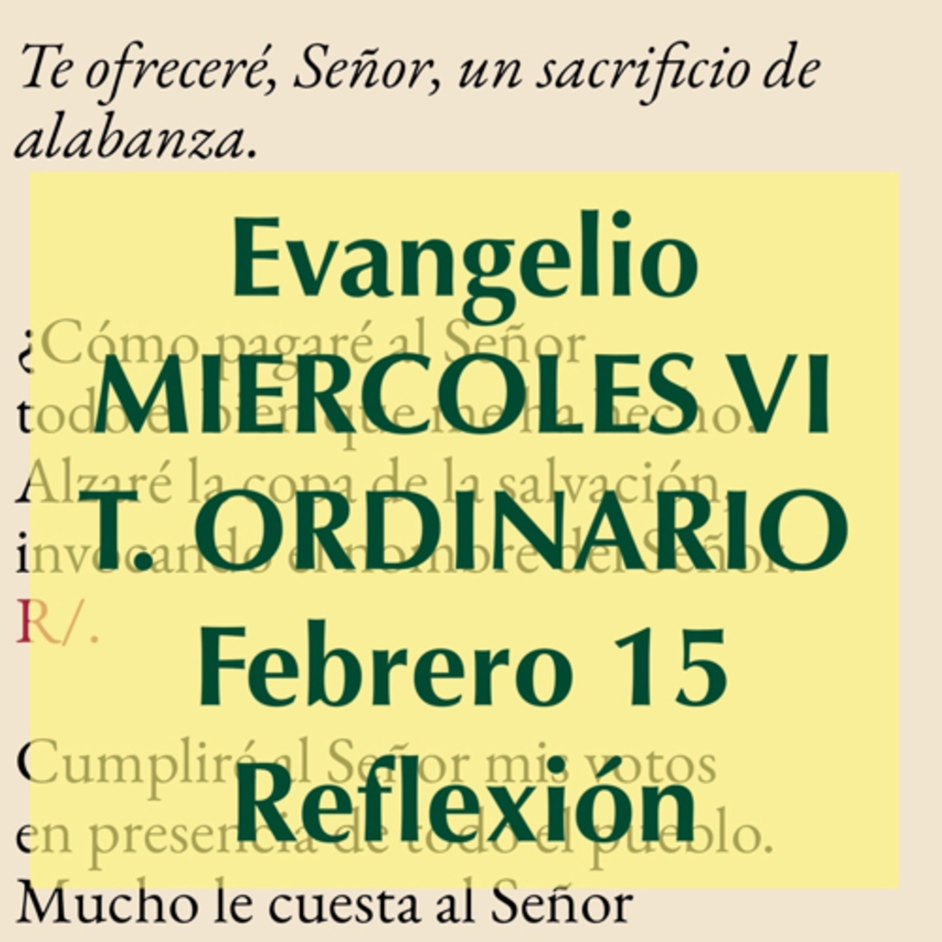 Reflexiones para orar