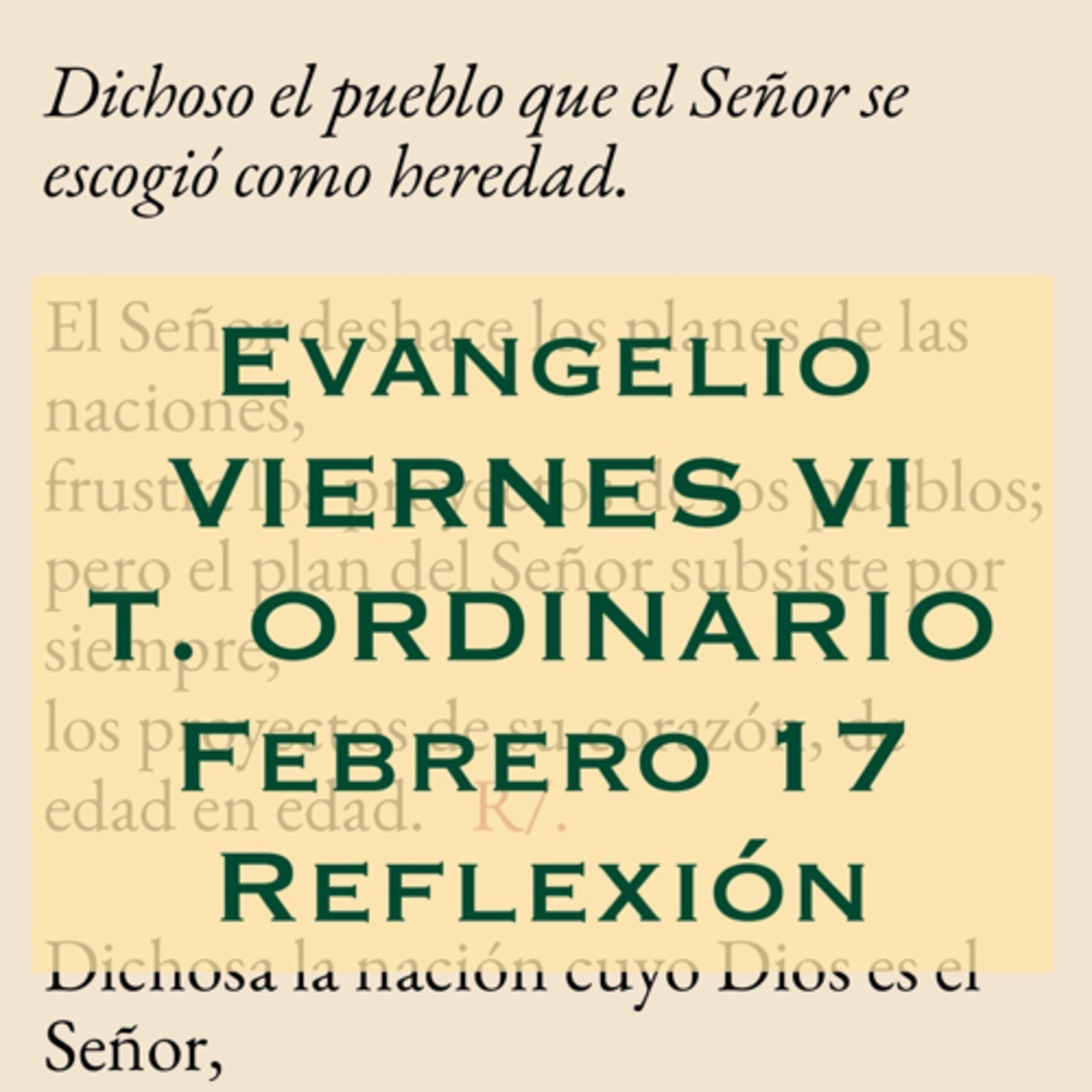 Reflexiones para orar