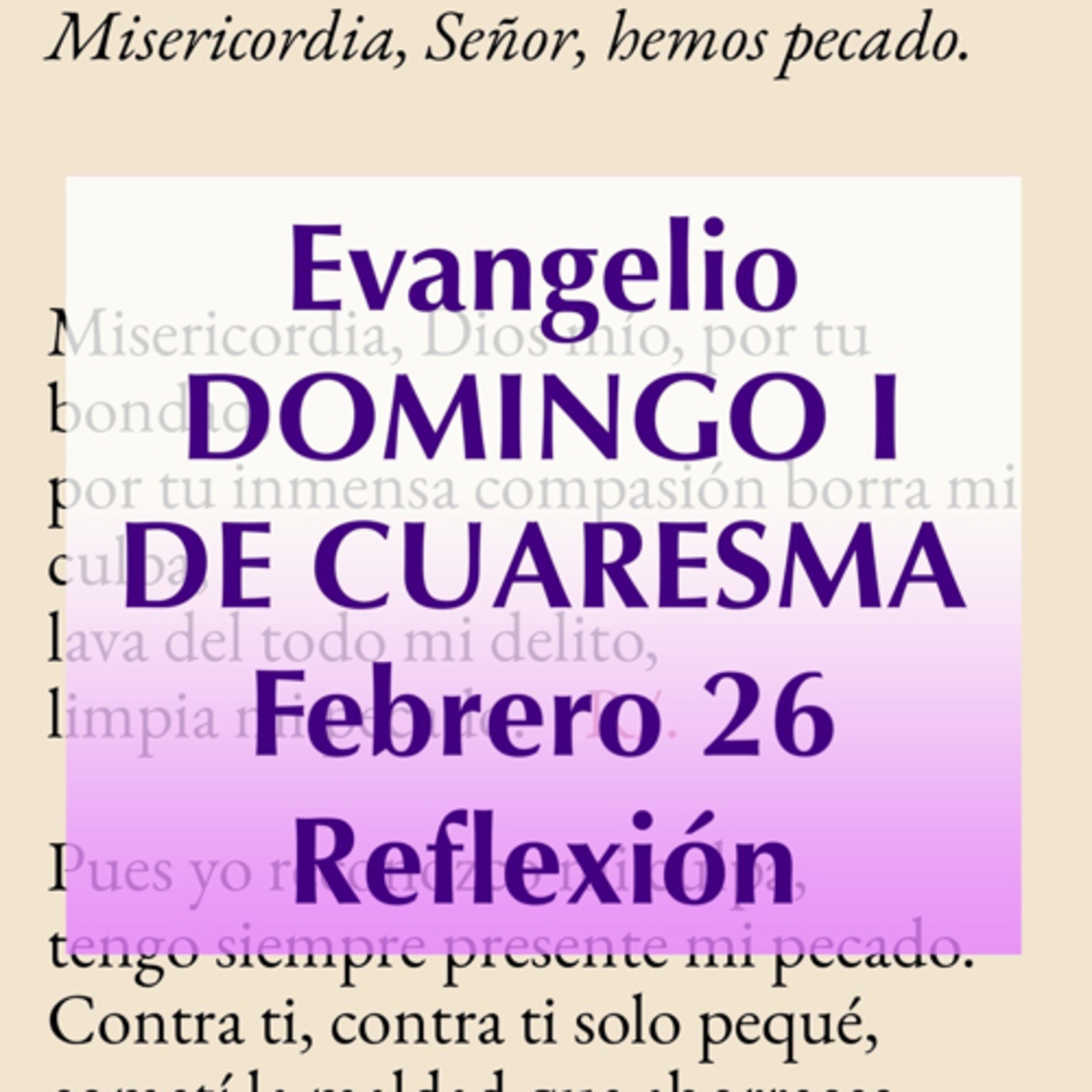 Reflexiones para orar