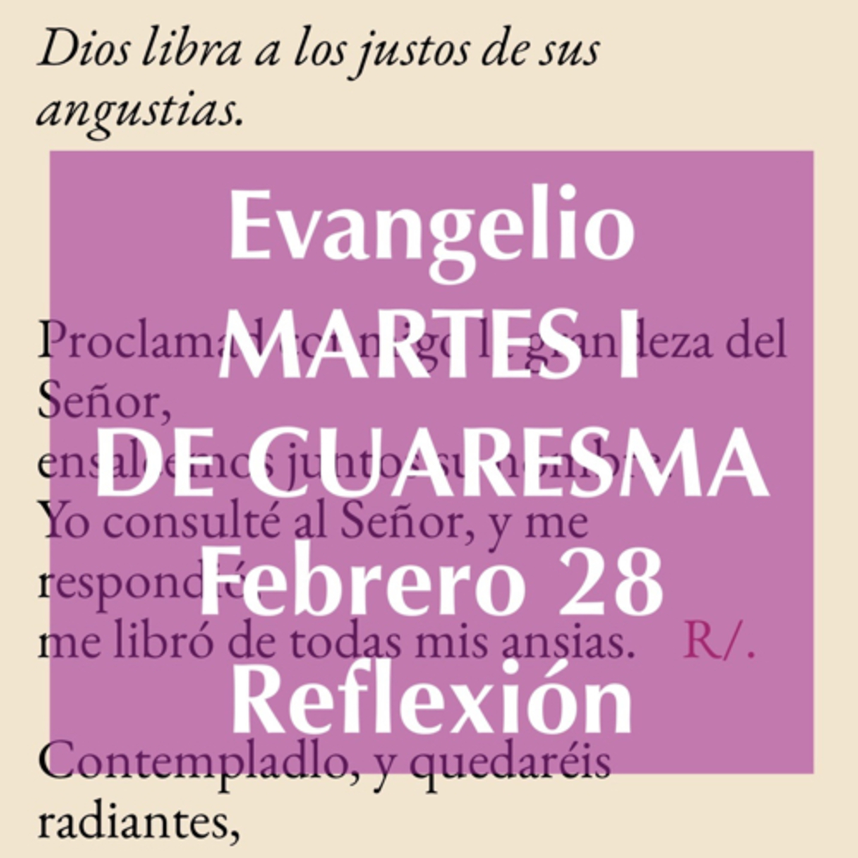 Reflexiones para orar