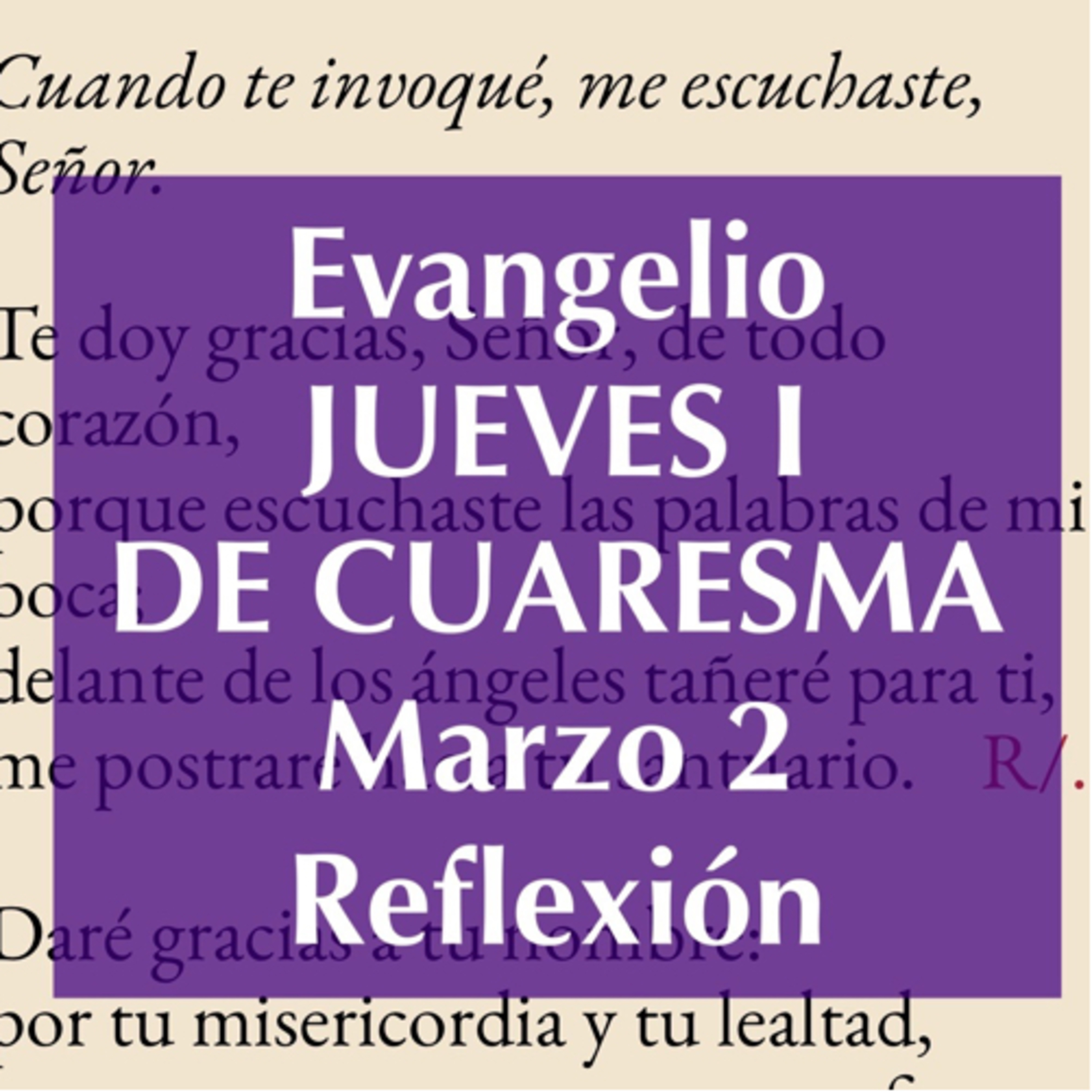 Reflexiones para orar