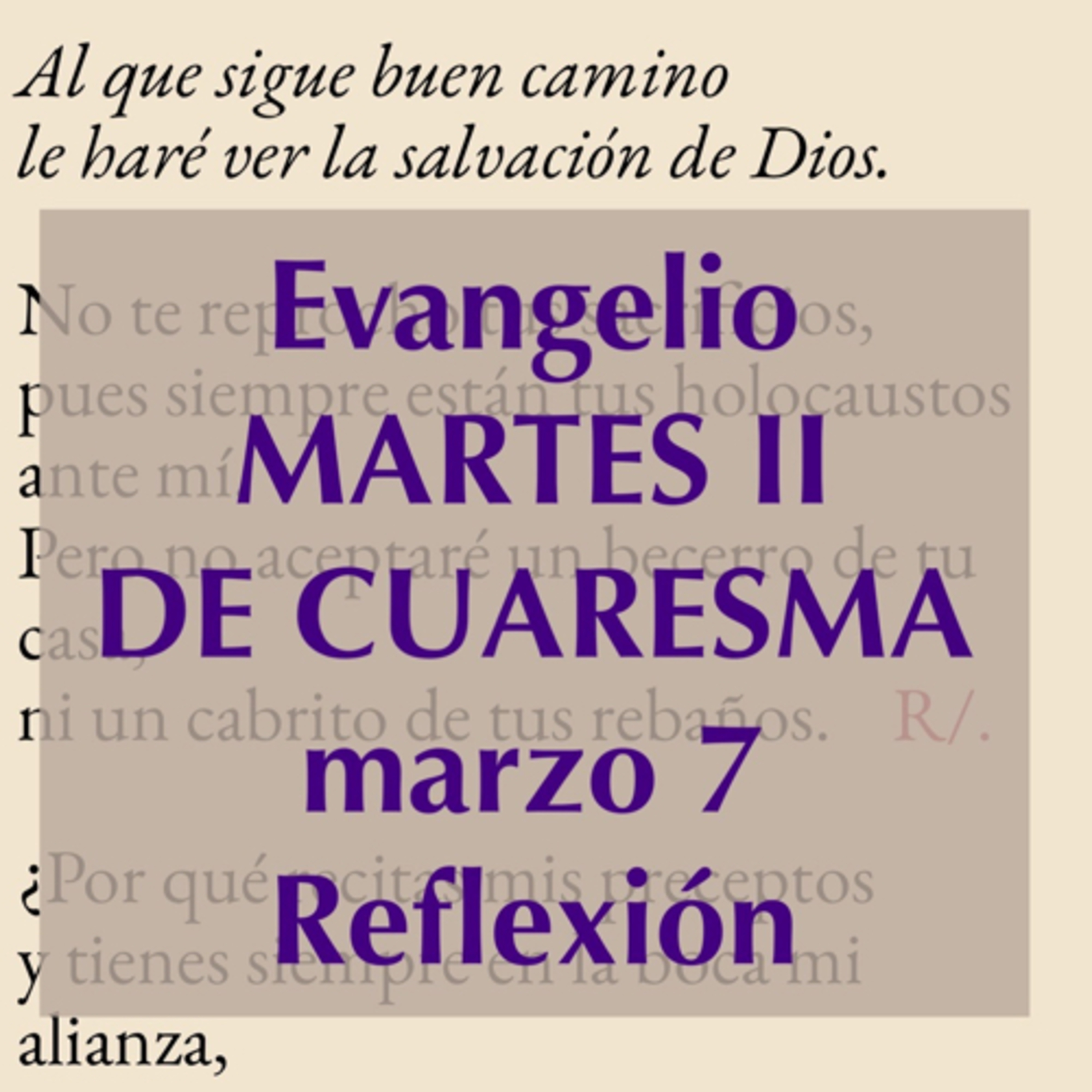 Reflexiones para orar