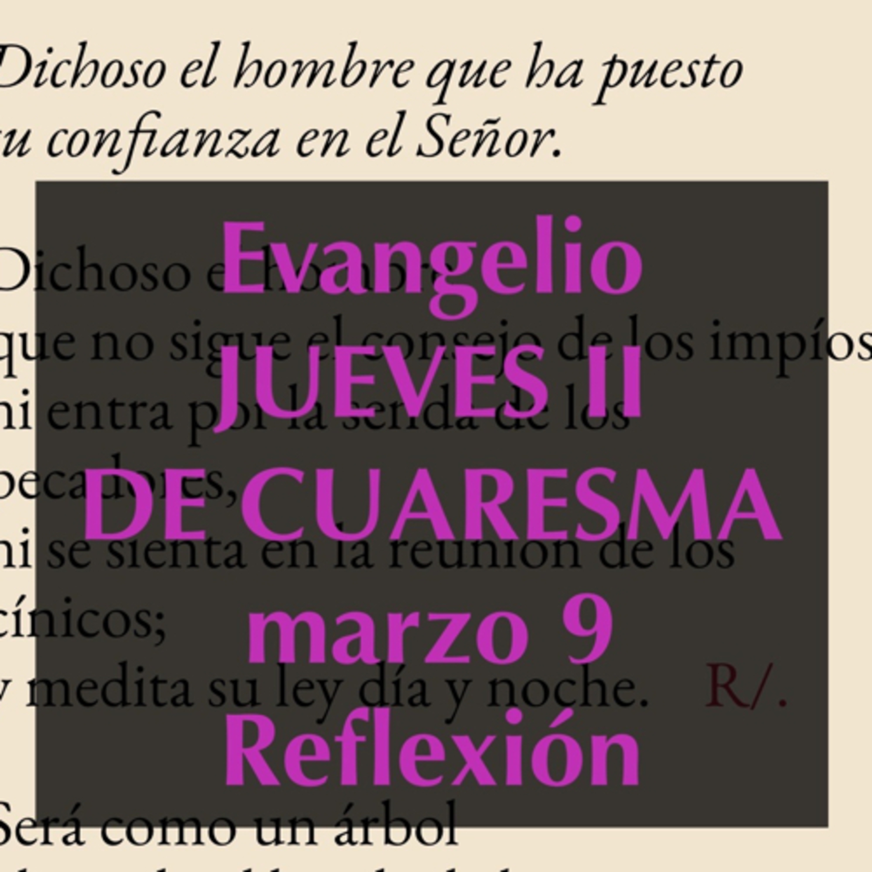 Reflexiones para orar