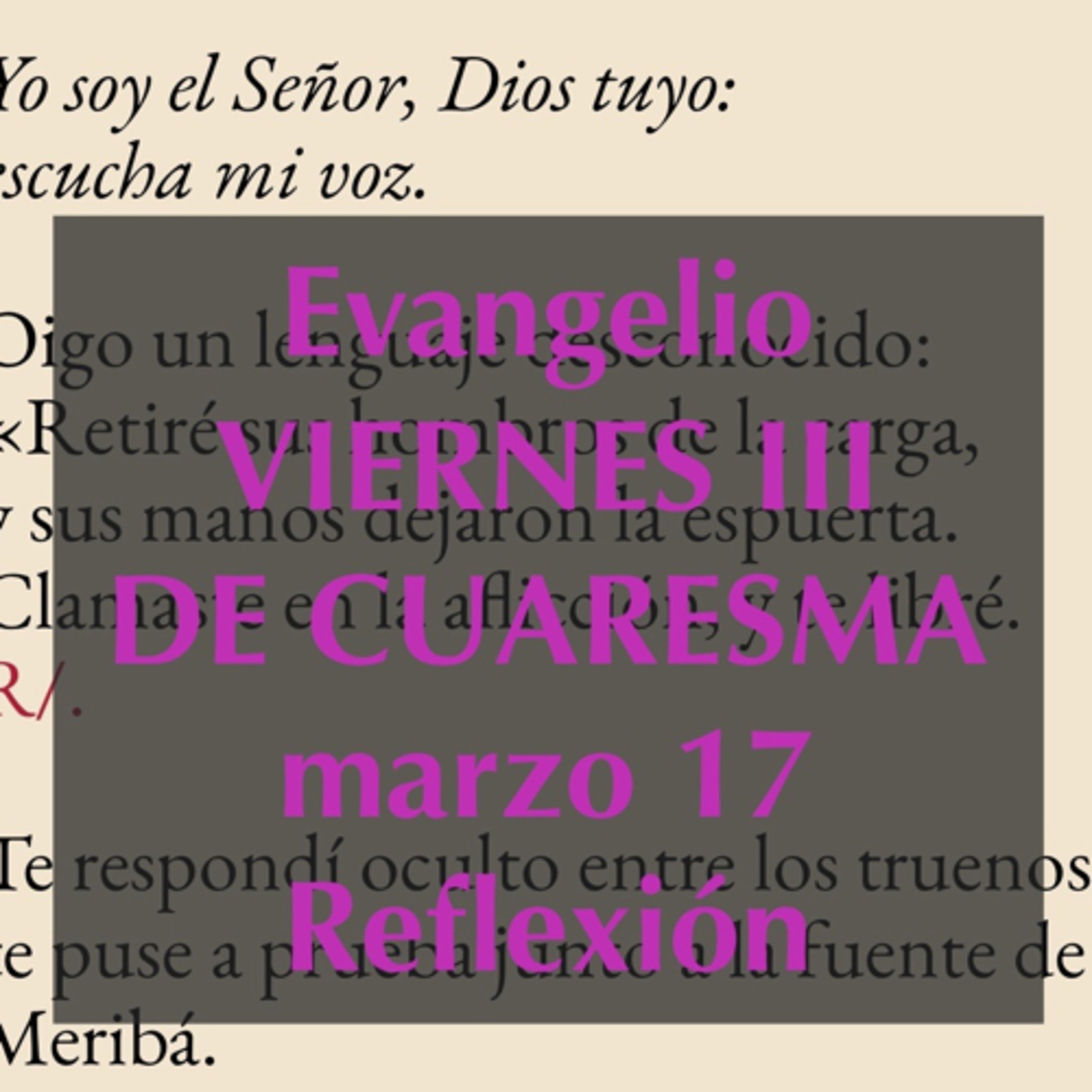 Reflexiones para orar