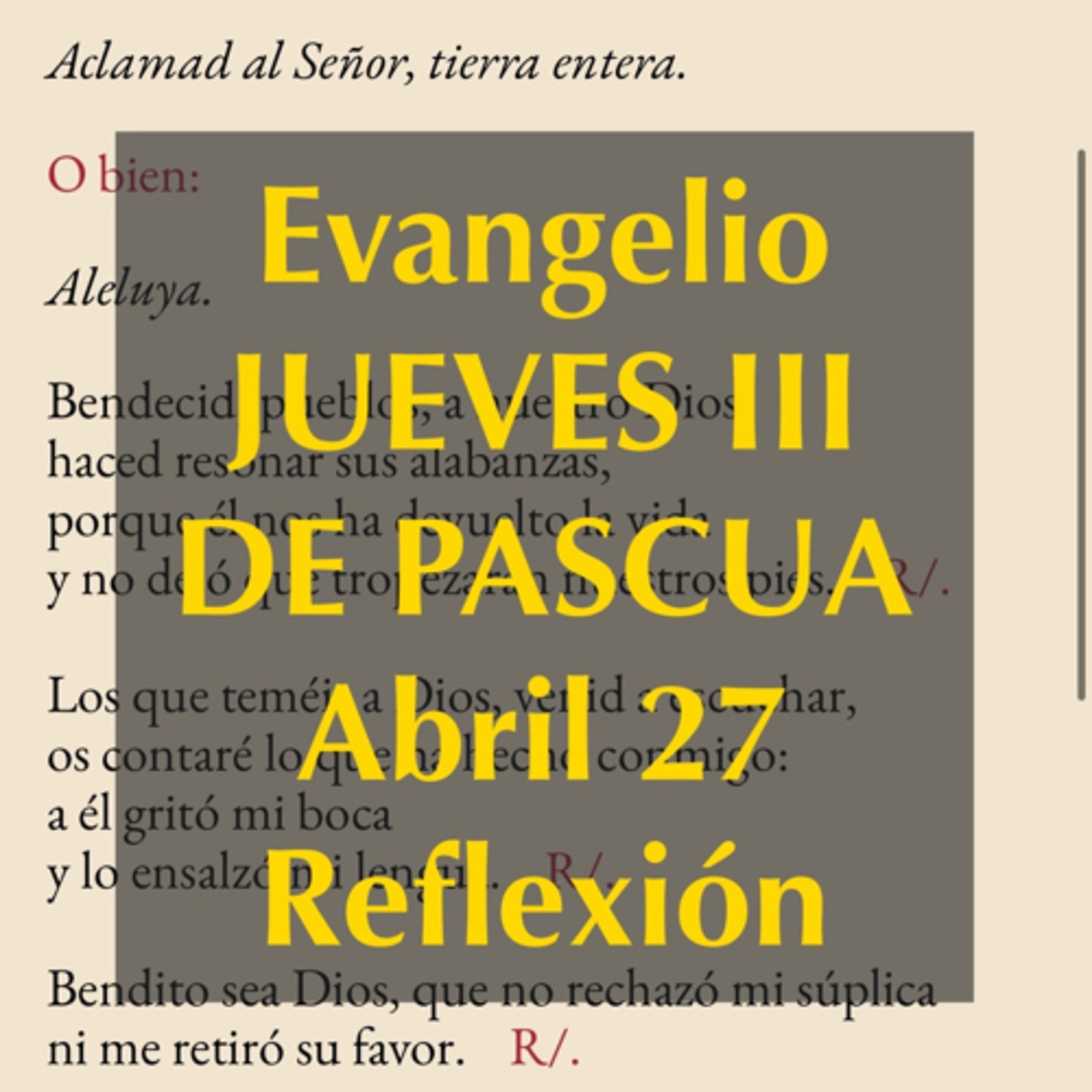 Reflexiones para orar