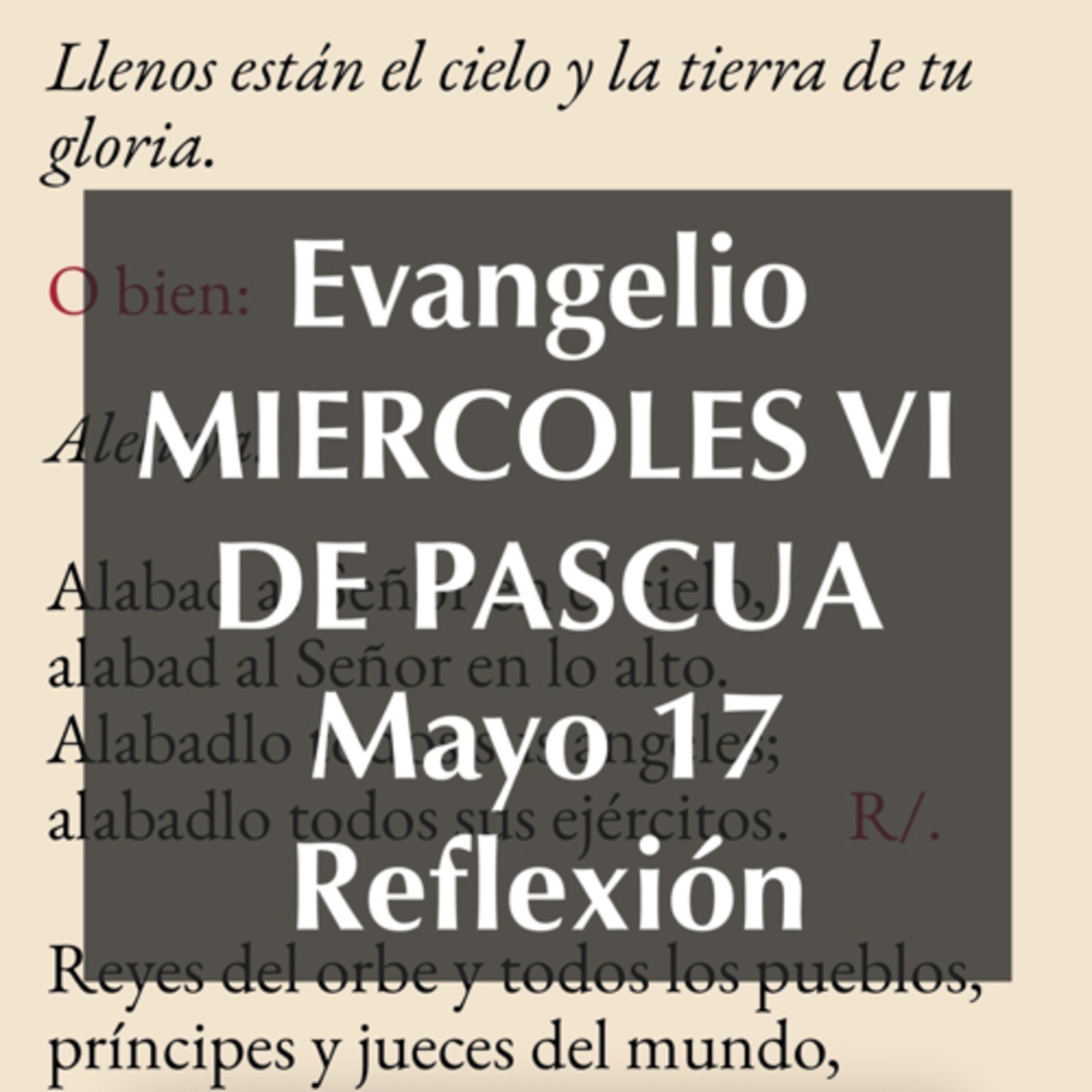 Reflexiones para orar