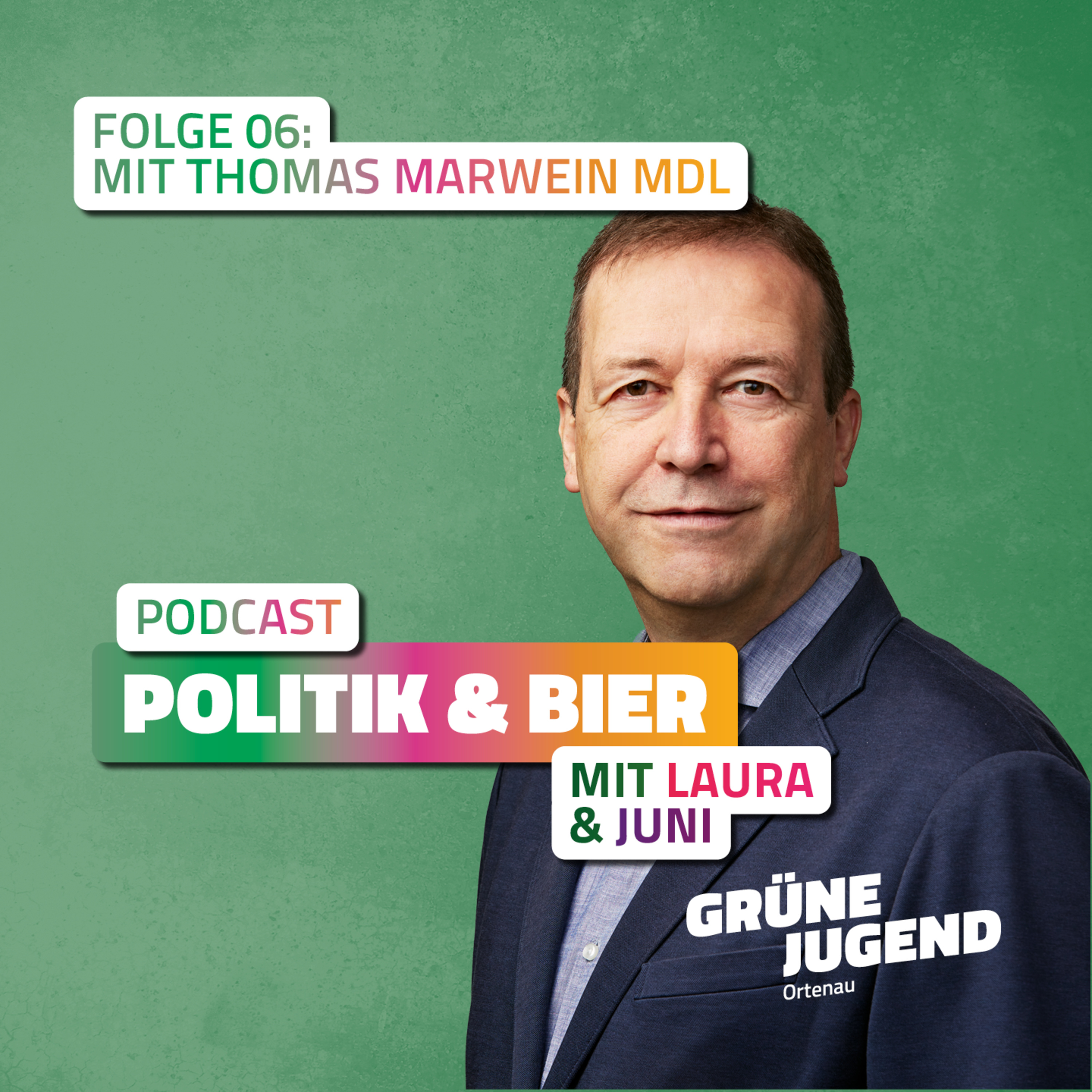 Politik und Bier mit Laura und Juni