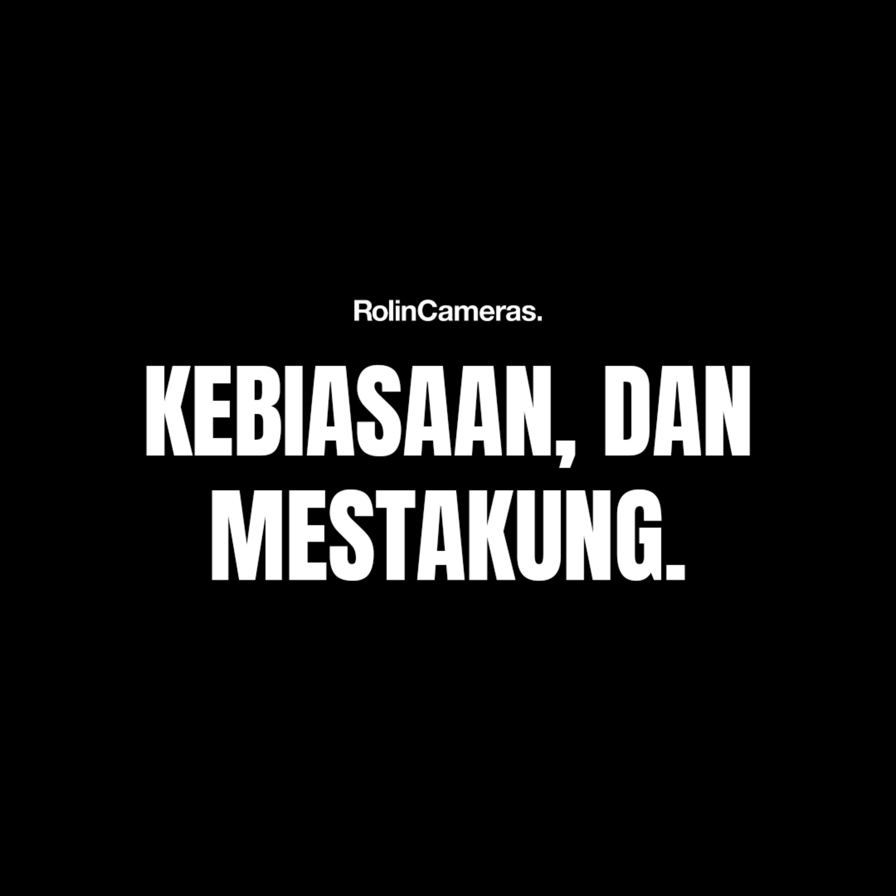 Sharing Hidup : Kebiasaan, dan Mestakung Sharing Hidup : Kebiasaan, dan Mestakung