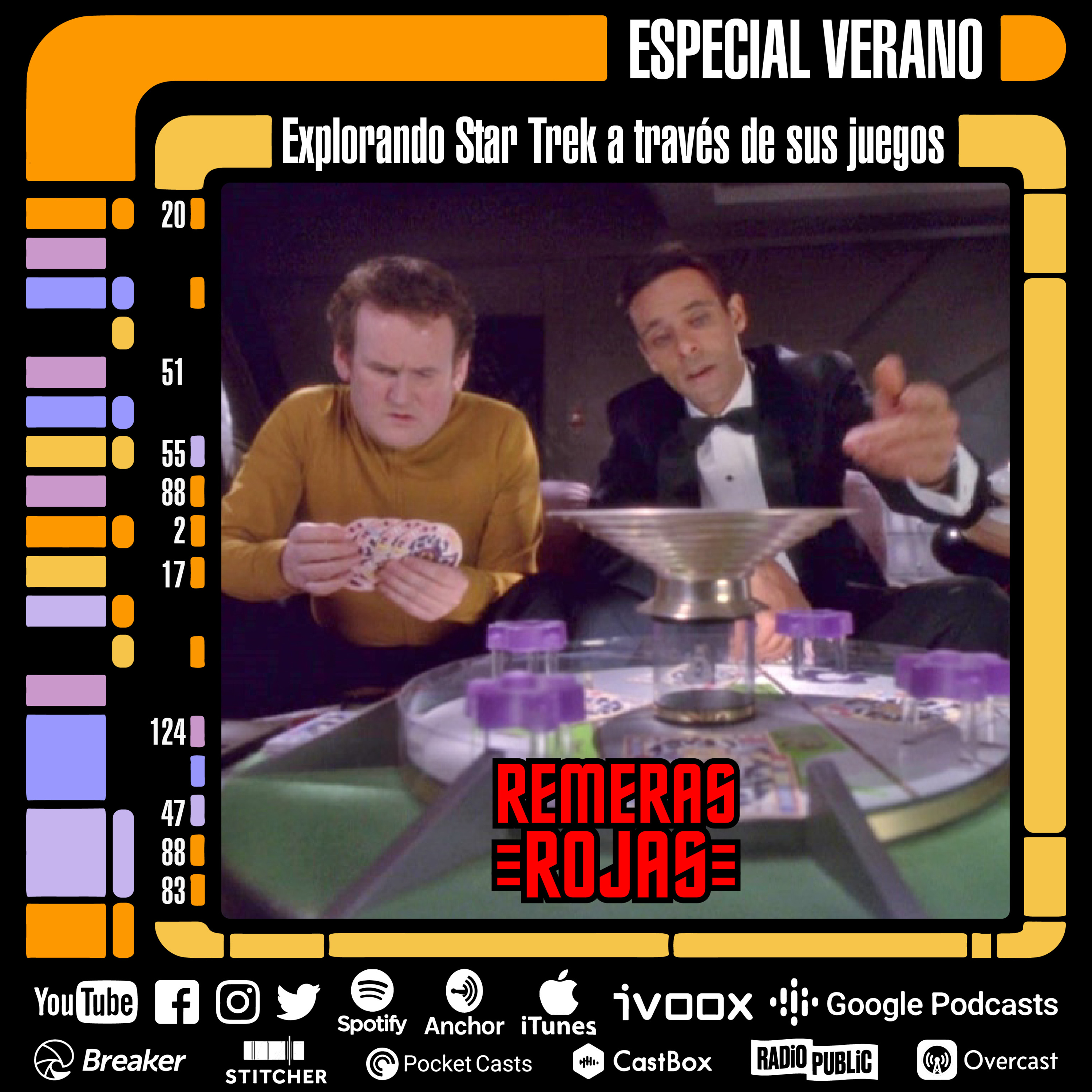 Remeras Rojas S01Ep06 - Especial Verano 03 "Explorando Star Trek a través de sus juegos" episode artwork