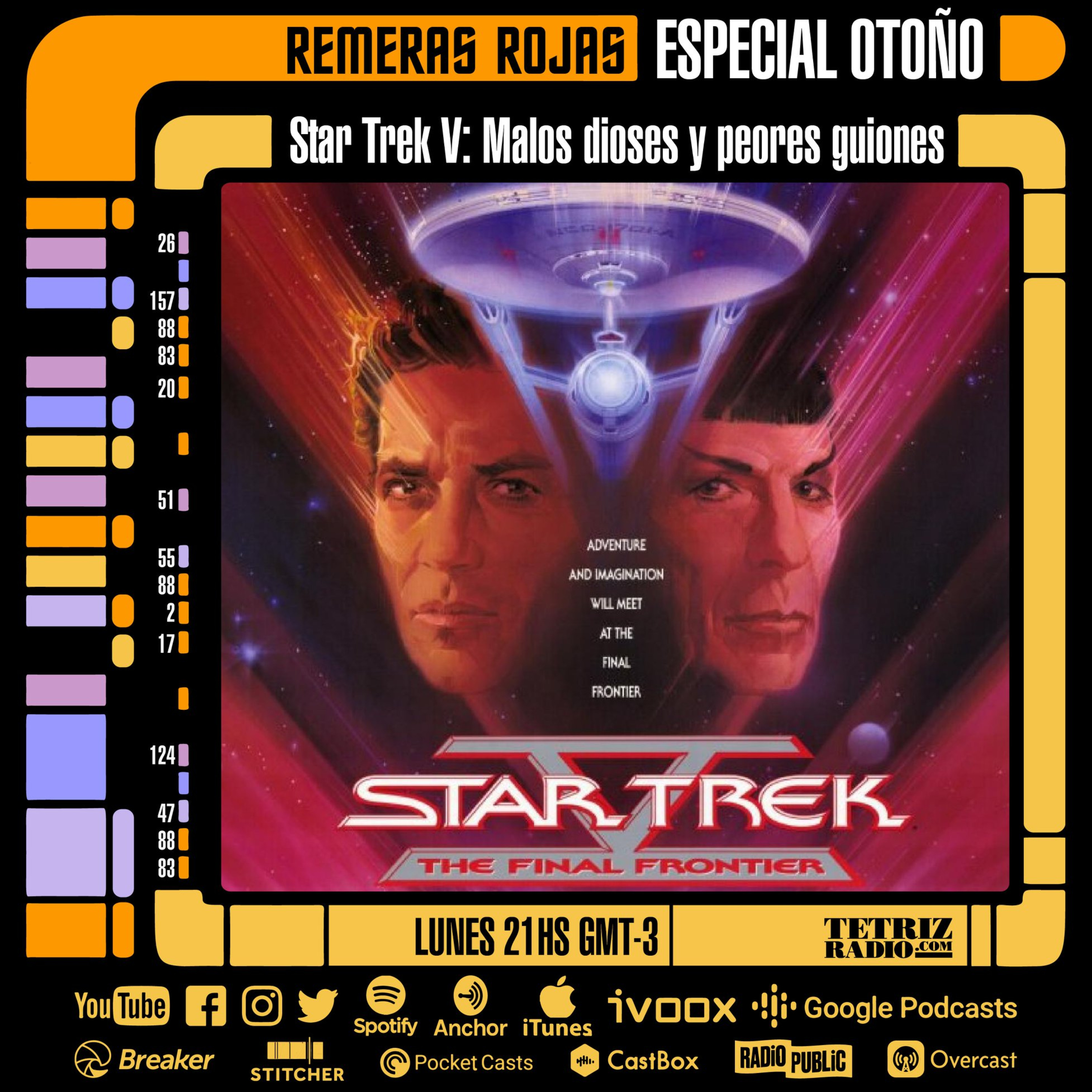 Especial Extra Otoño 01 "Star Trek V: Malos dioses y peores guiones" episode artwork