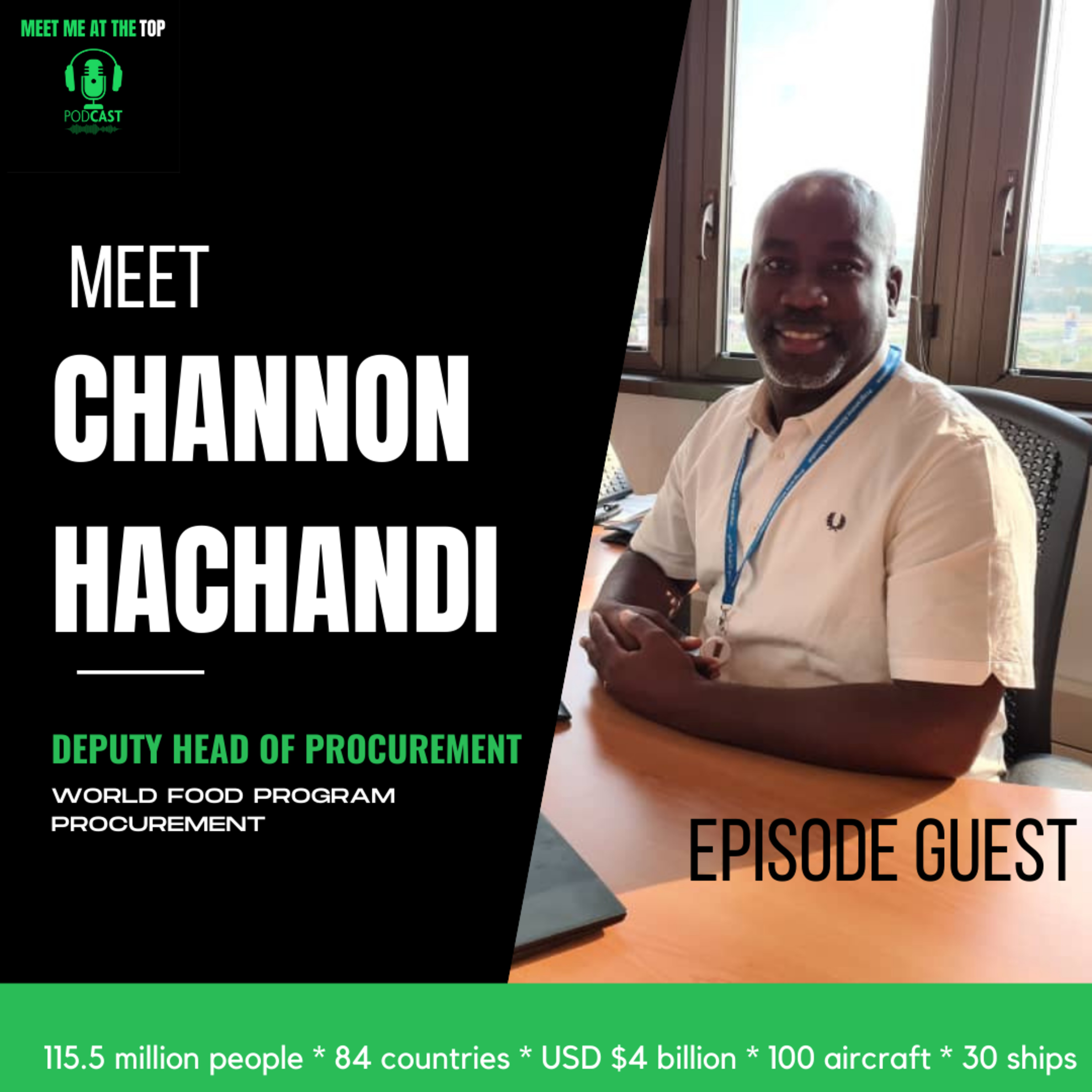 Meet Channon Hachandi World Food Programme Deputy Head of Procurement (WFP)