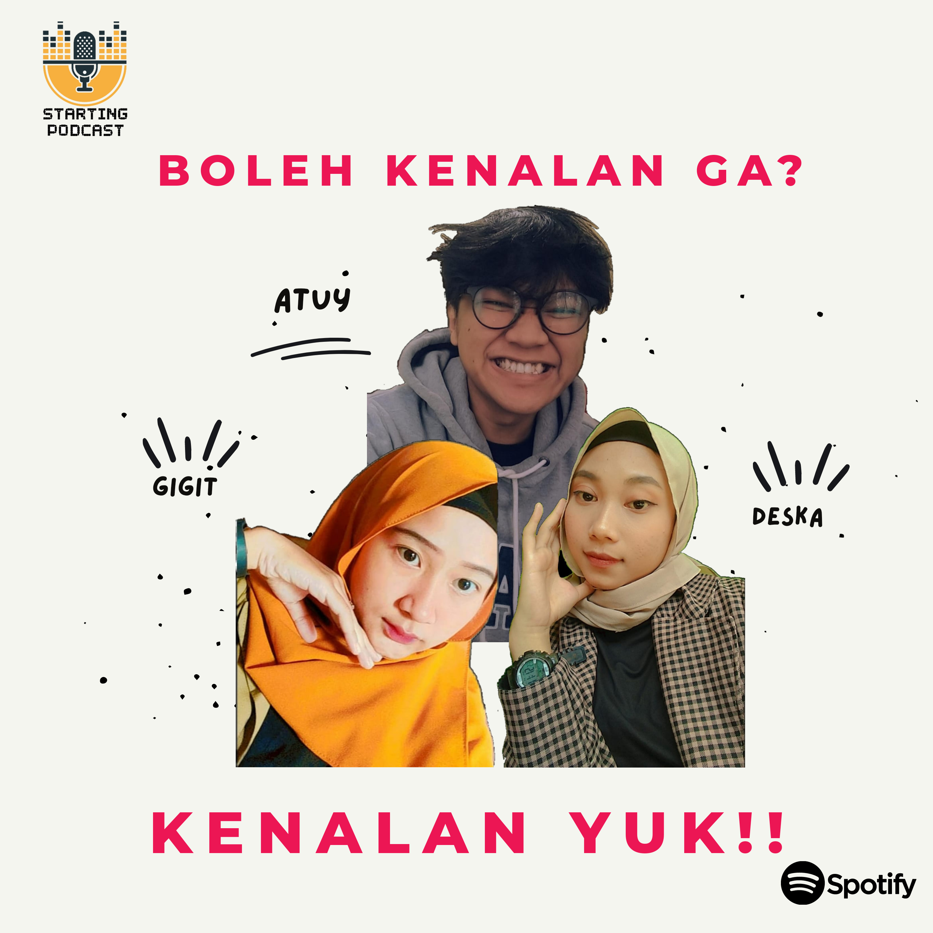 Eps 01. Kenalan (Deska, Gigit, Atuy) episode artwork