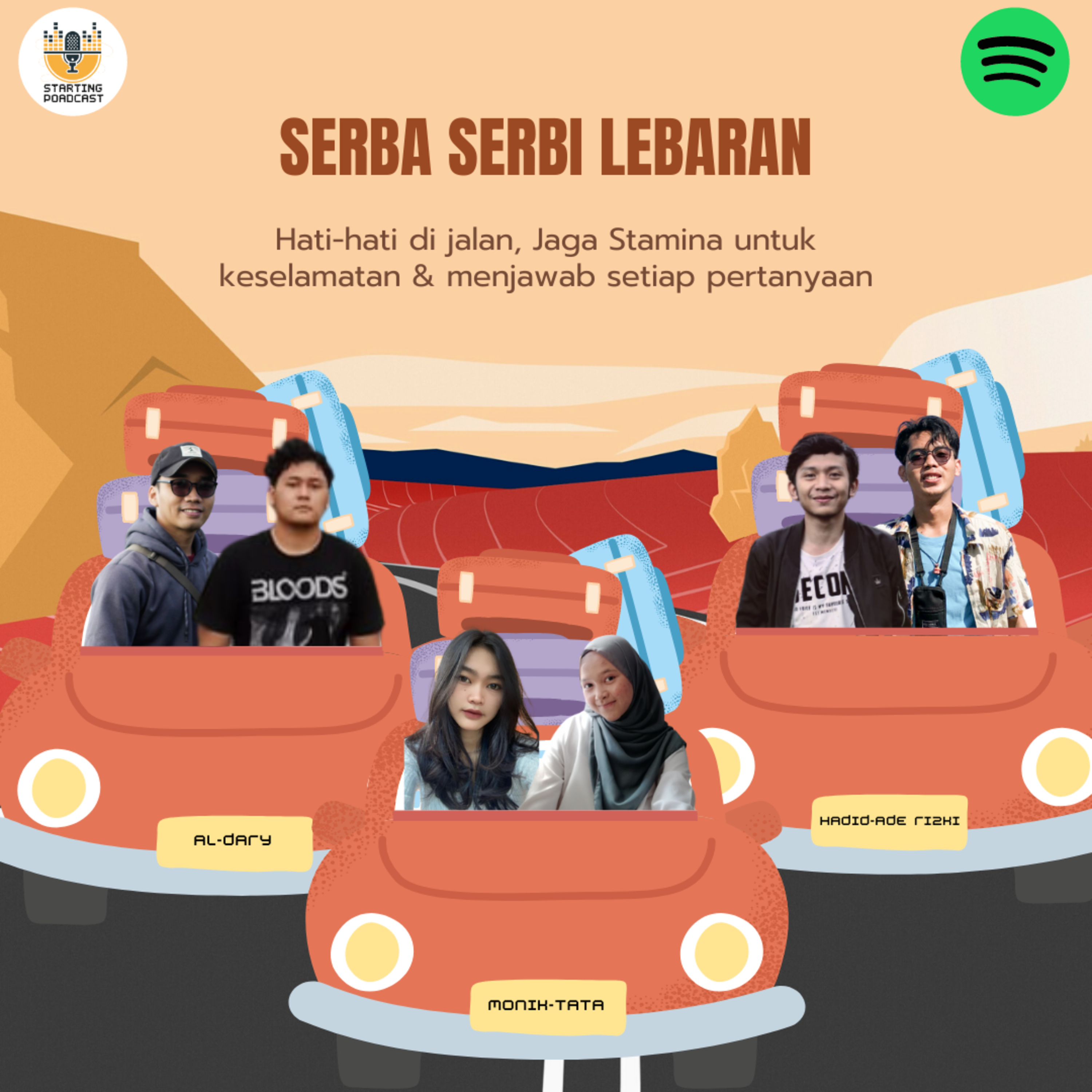 Eps 06. Serba Serbi Lebaran (Aderizky, Al, Dary, Tata, Hadid, Monic) episode artwork