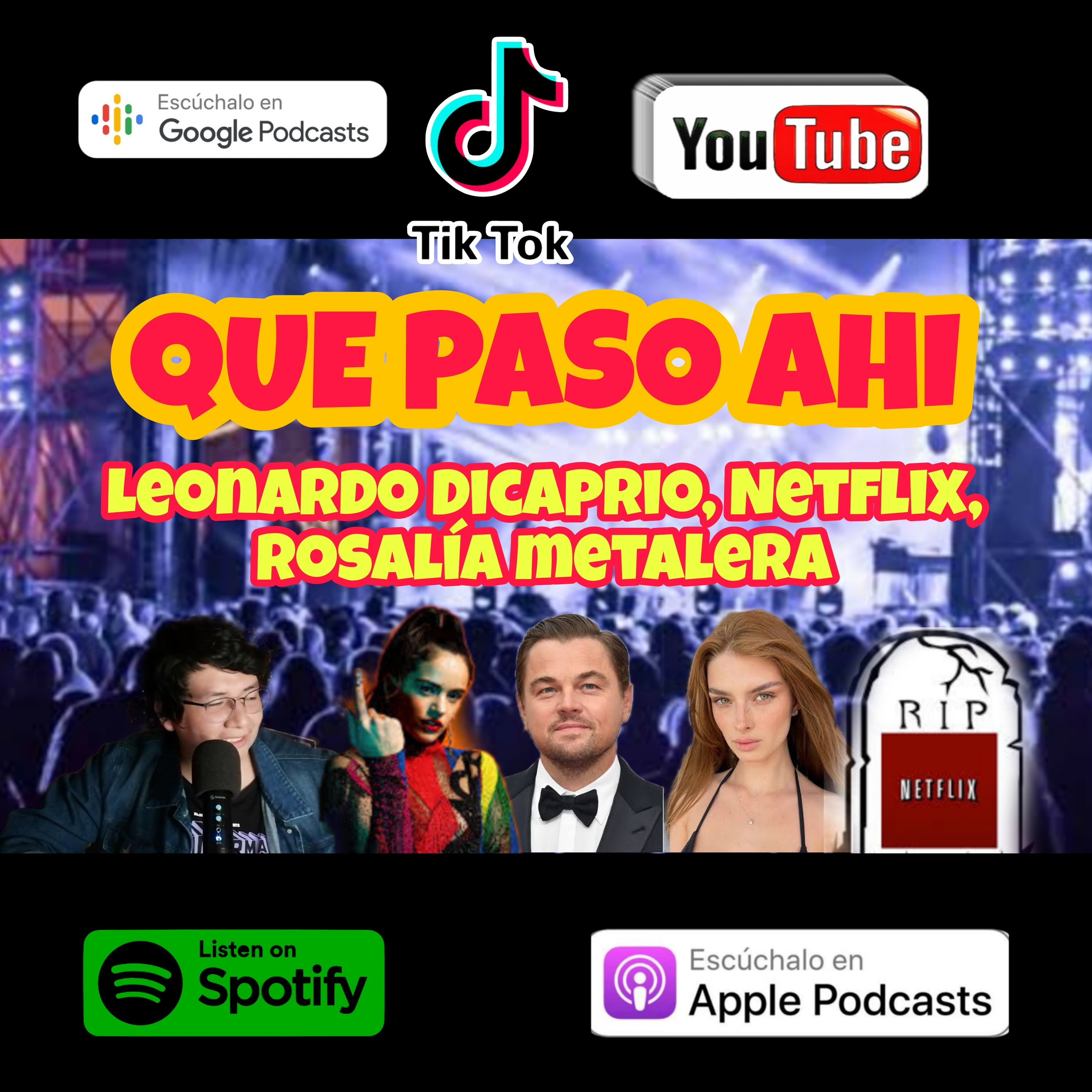 QUE PASO AHI // LEONARDO DICAPRIO, NETFLIX, ROSALÍA METALERA