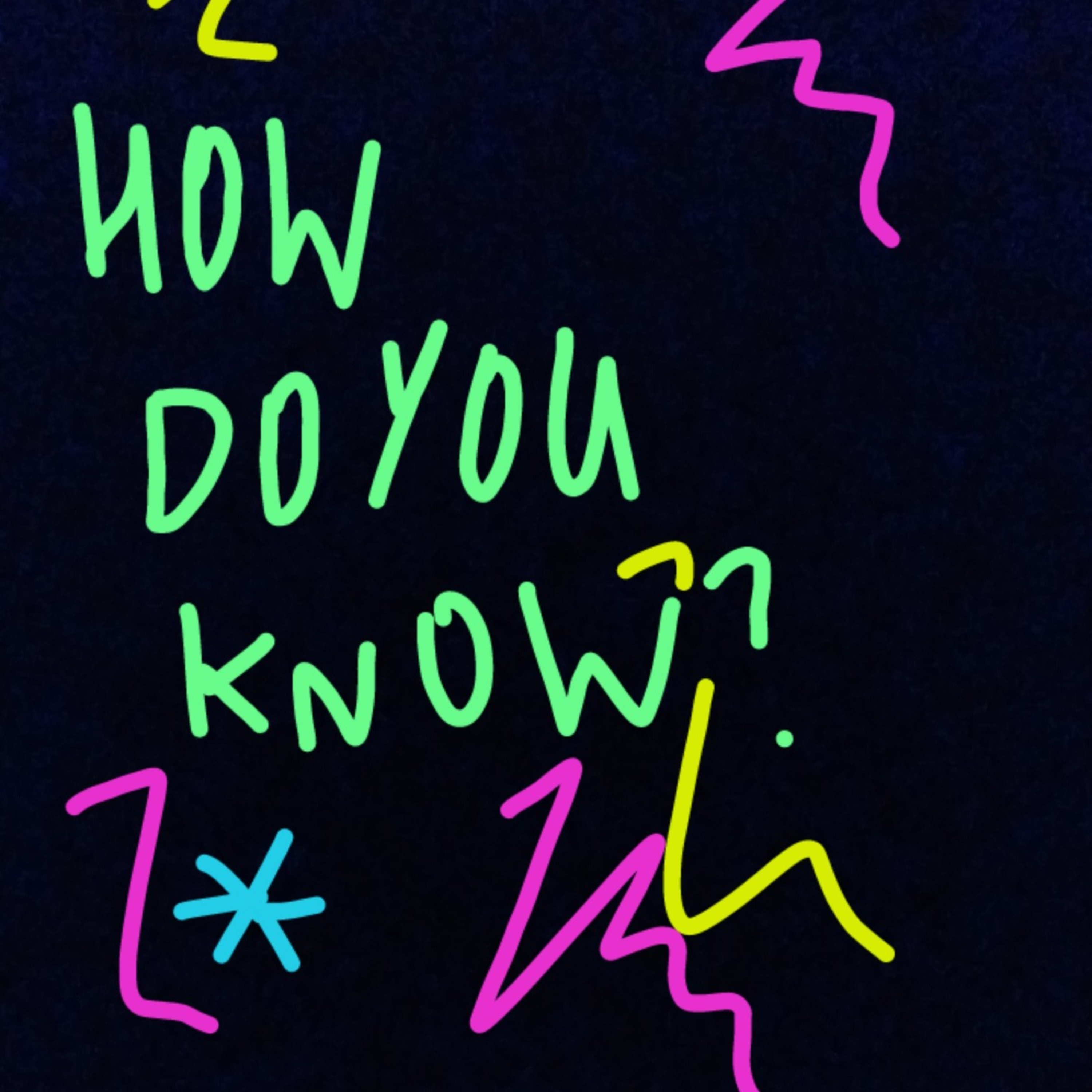 How do you know? episode artwork