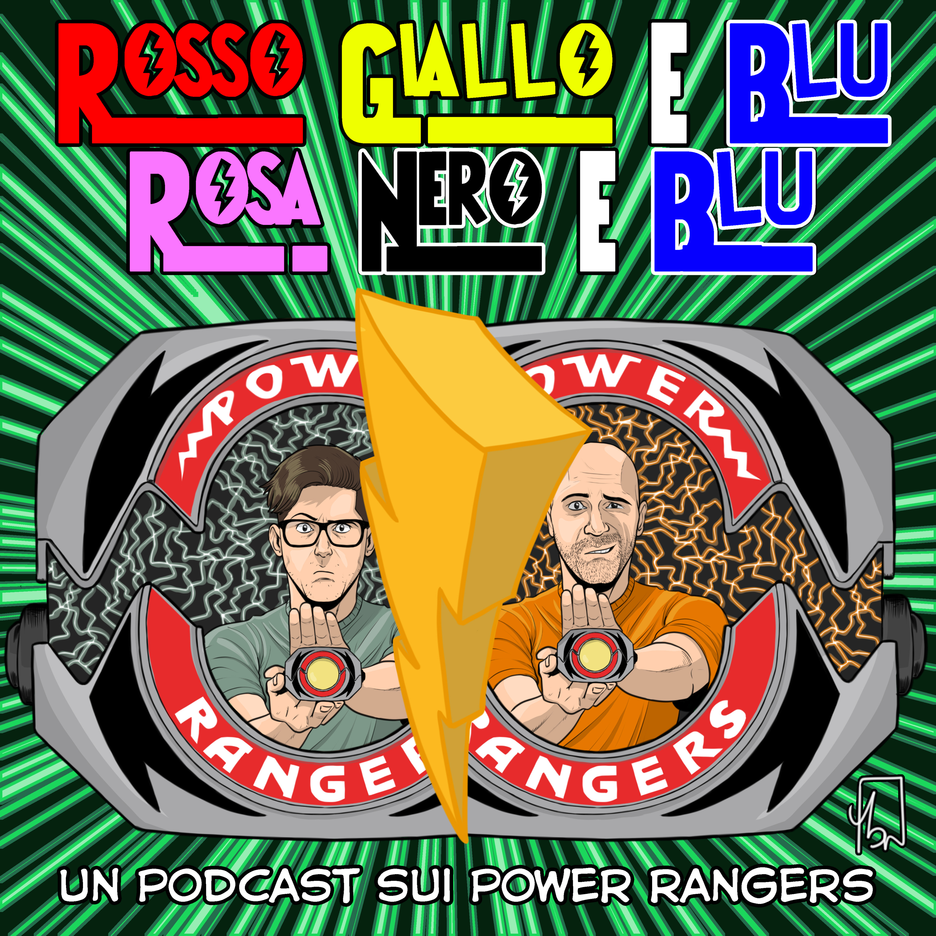Rosso Giallo e Blu Rosa Nero e Blu
