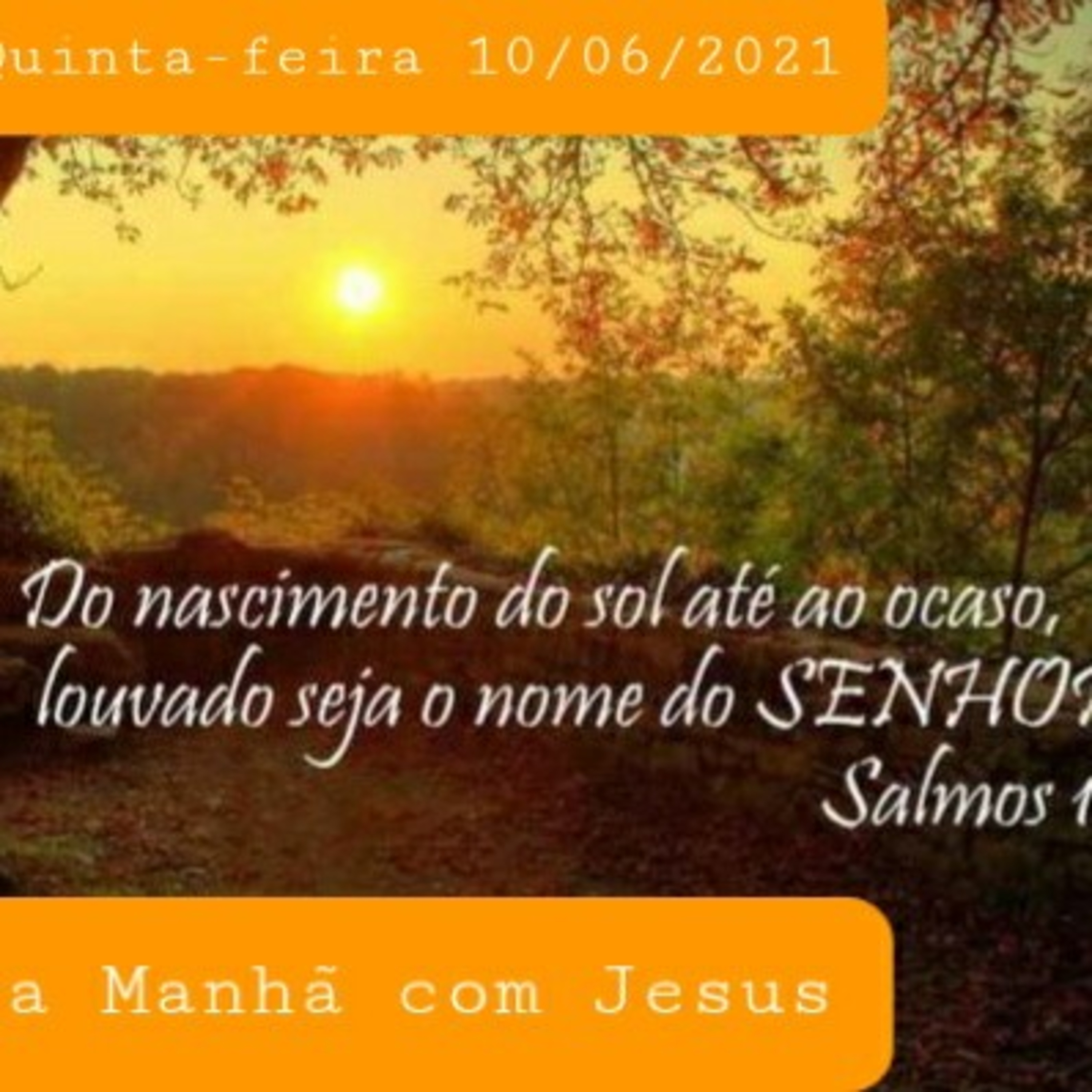 Nossa Manhã com Jesus
