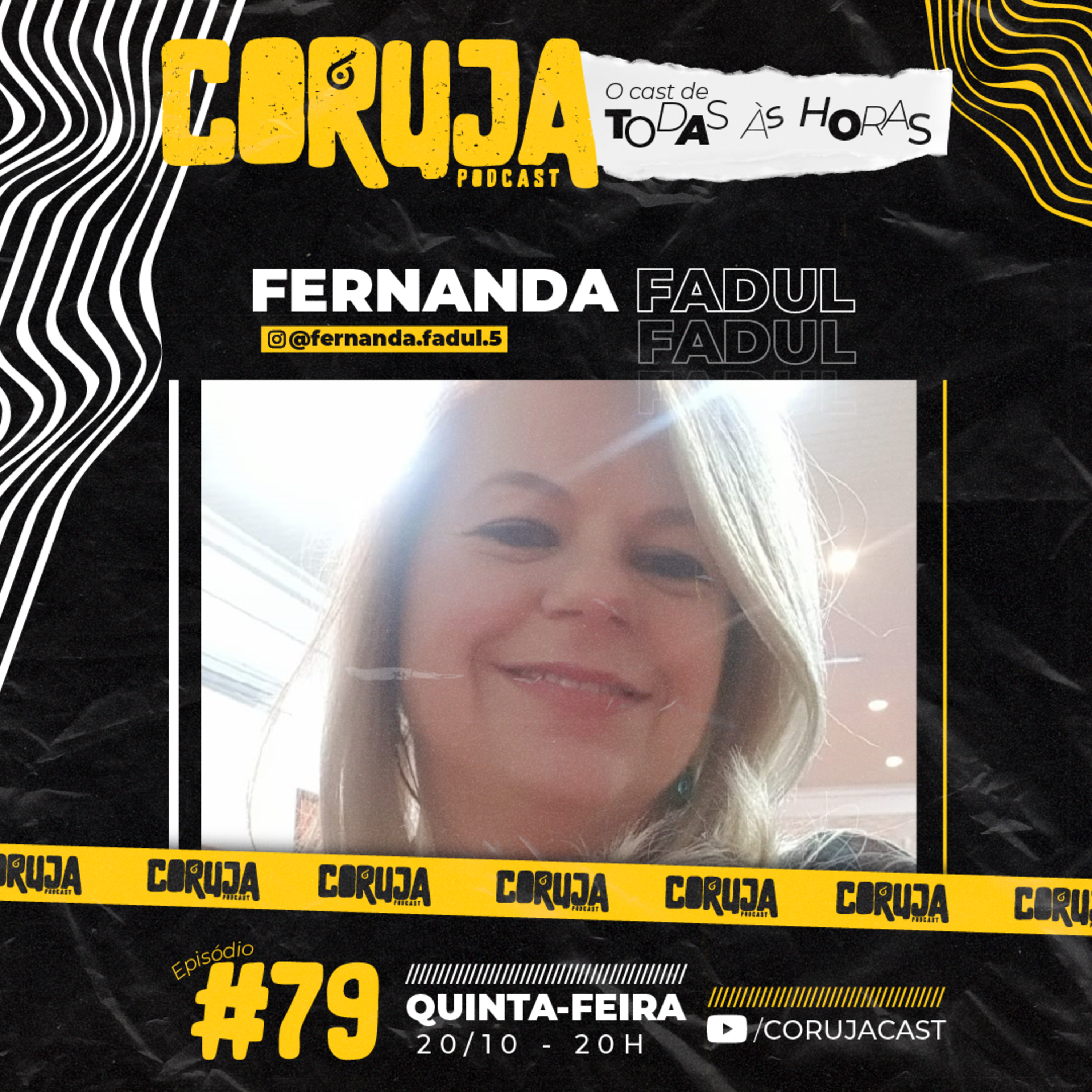 Outubro Rosa, Prevenção e Liga Feminina (Fernanda Fadul) | CorujaCast EP#79 episode artwork