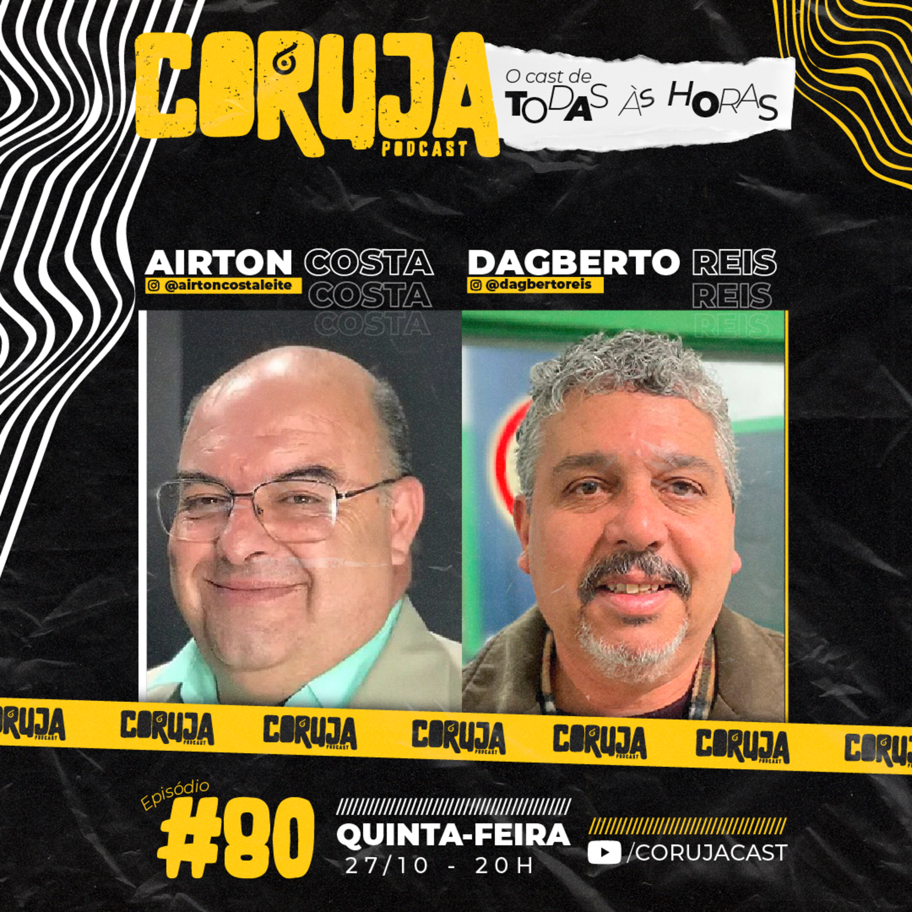 Bolsonaro x Lula | Dagberto e Airton ficam frente a frente para falar dos candidatos à presidência (CorujaCast EP#80) episode artwork