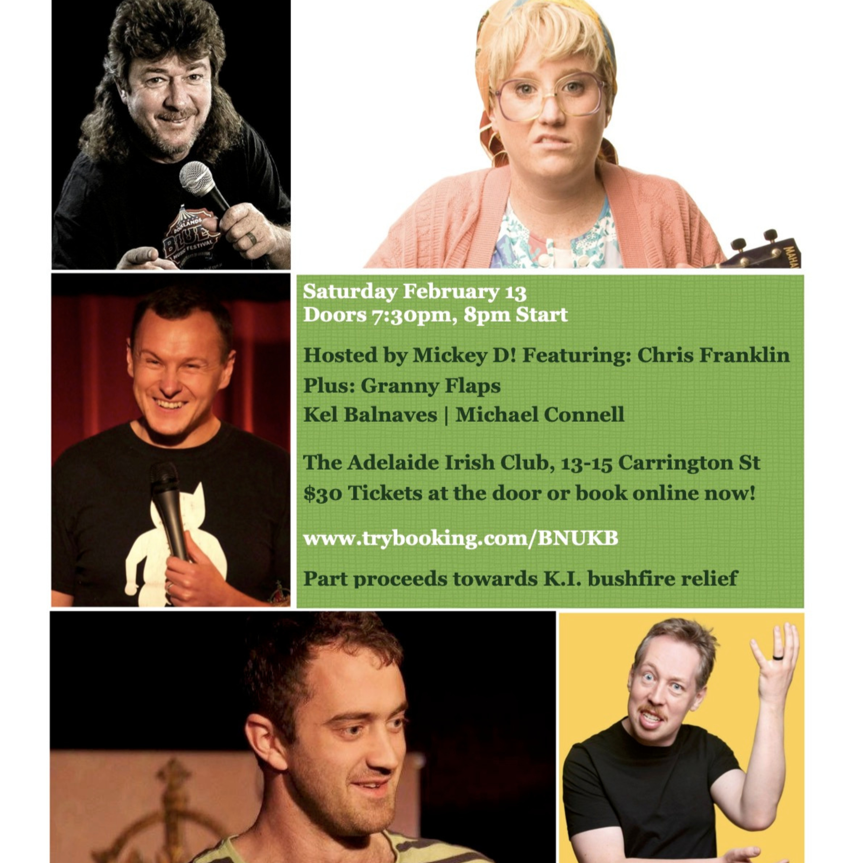 Ep #123 - Mickey D and Chris Franklin - Using comedy to raise money for charity! episode artwork