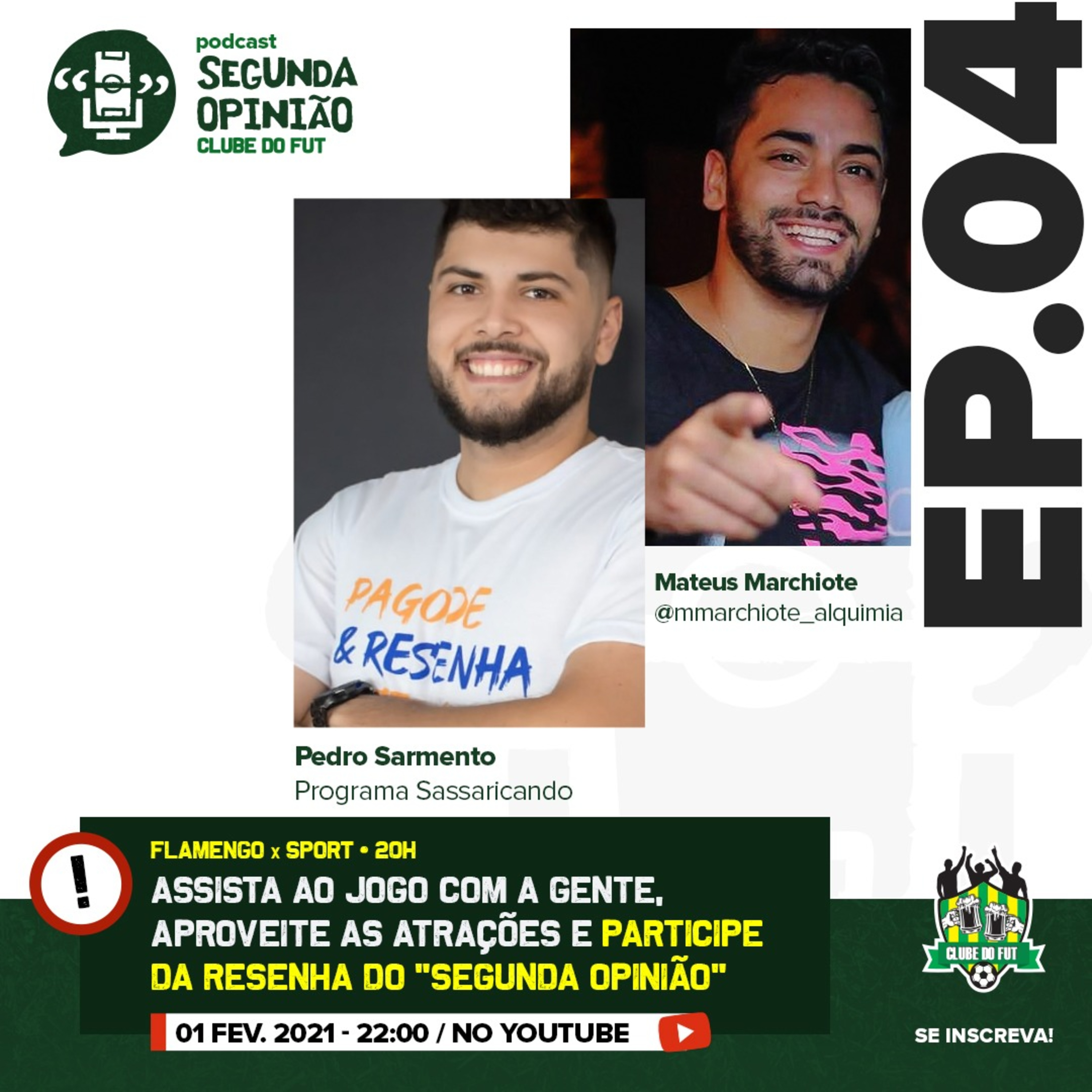 Segunda Opinião - Clube do Fut