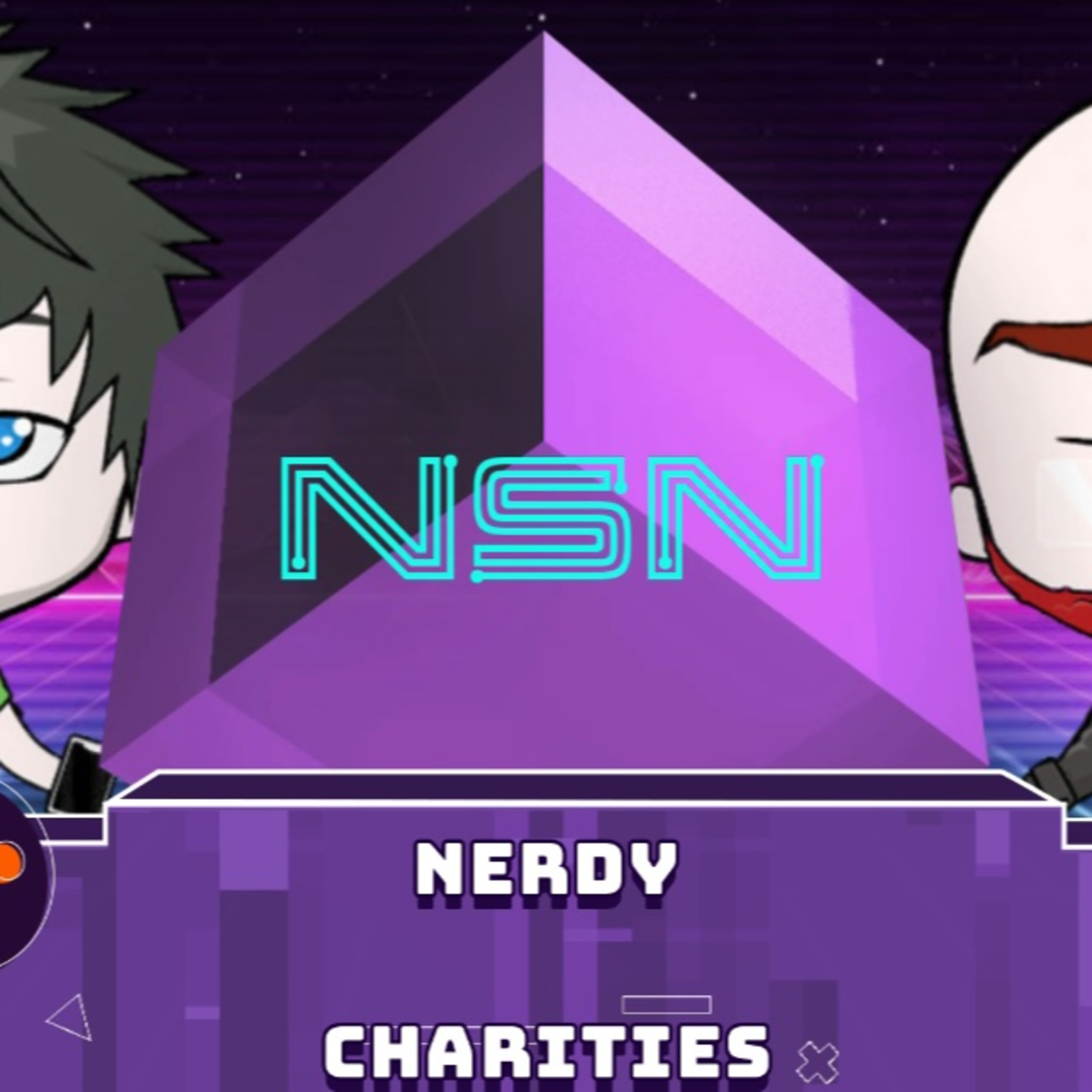 Nerdy Charities episode artwork