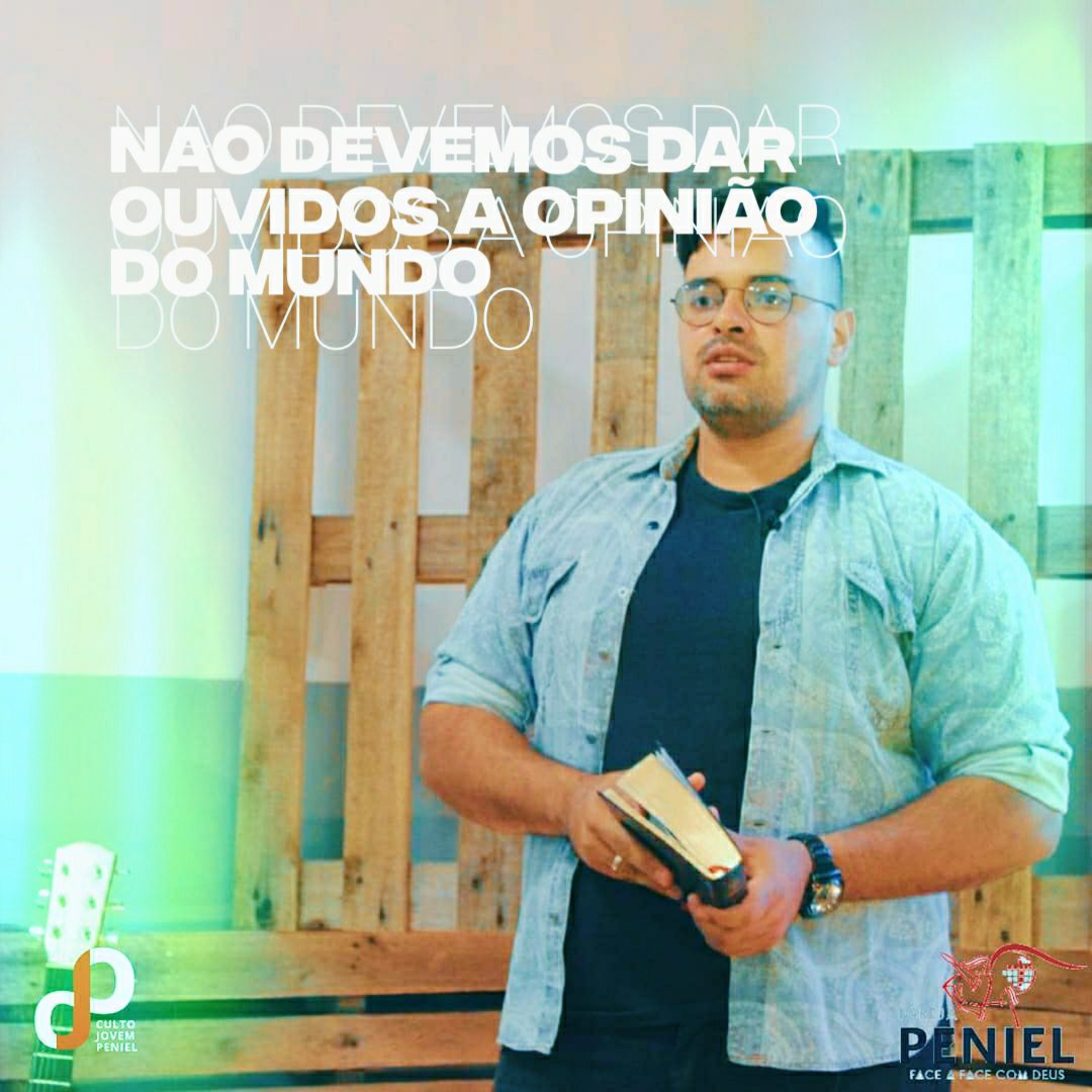 PREGAÇÕES#2 Não dê ouvidos a opinião do mundo - Tiago Delmondes episode artwork