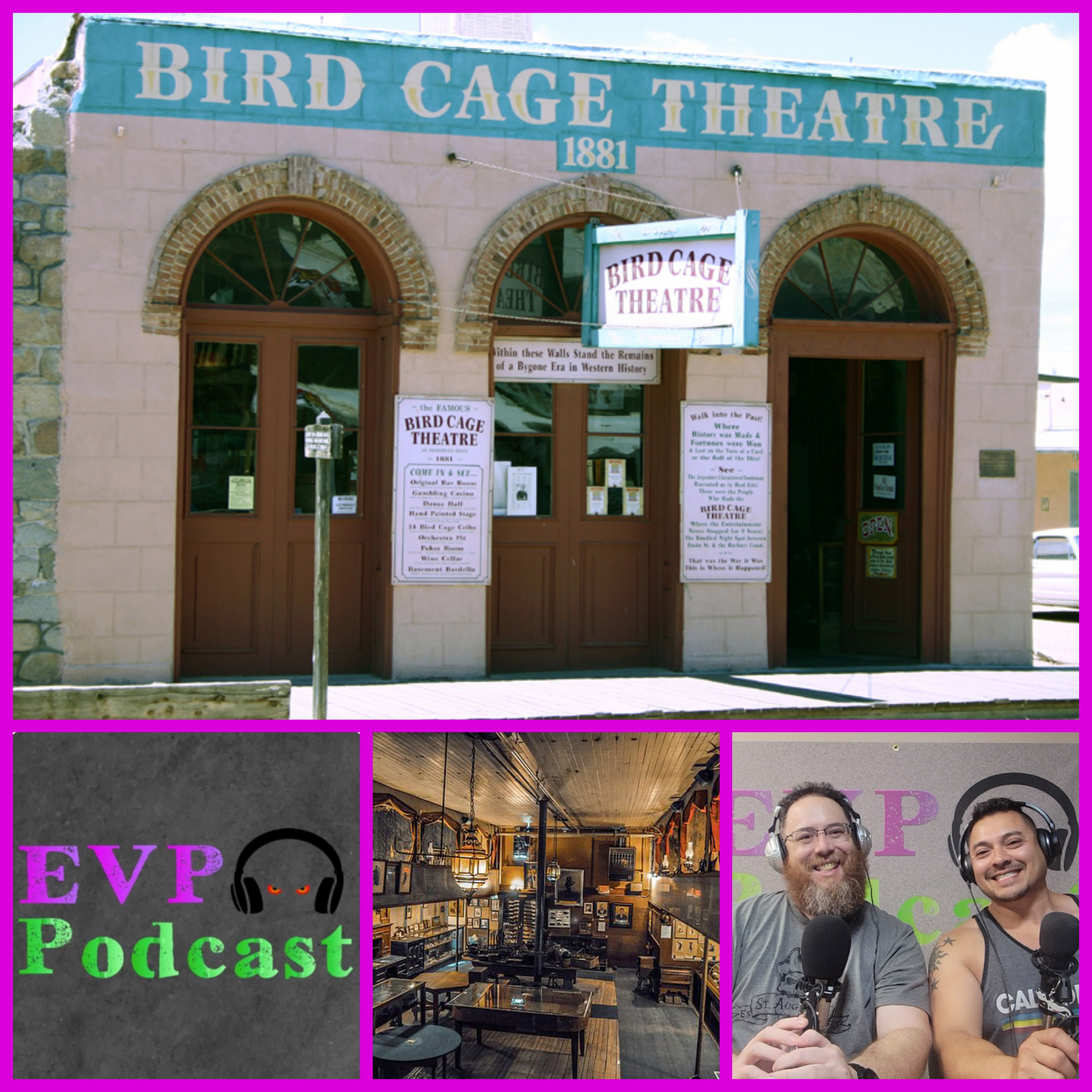 155 - The Bird Cage Theater episode artwork