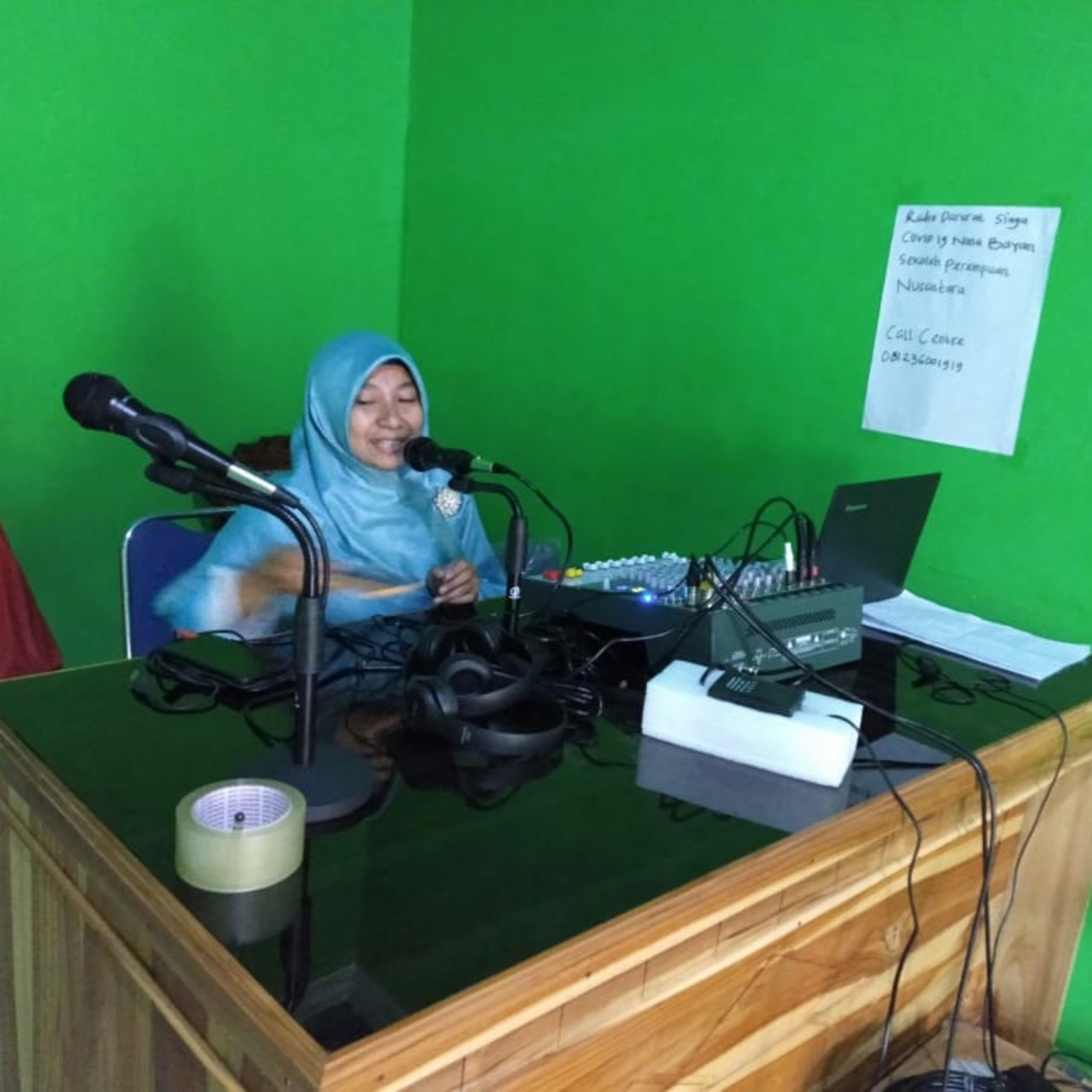 Radio Sekolah Perempuan Darurat Siaga Covid19 Nina Bayan